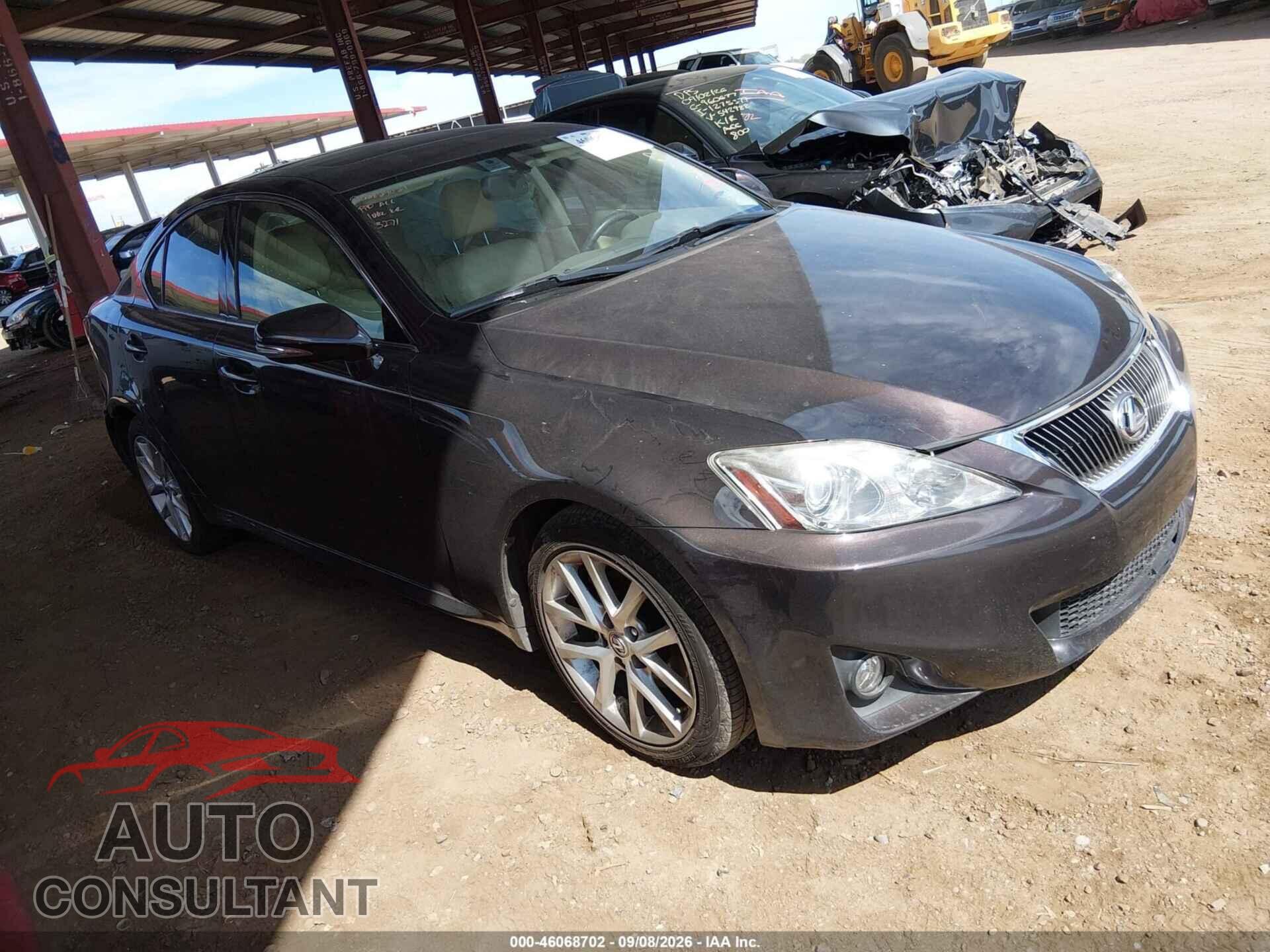 LEXUS IS 250 2013 - JTHBF5C25D5193271