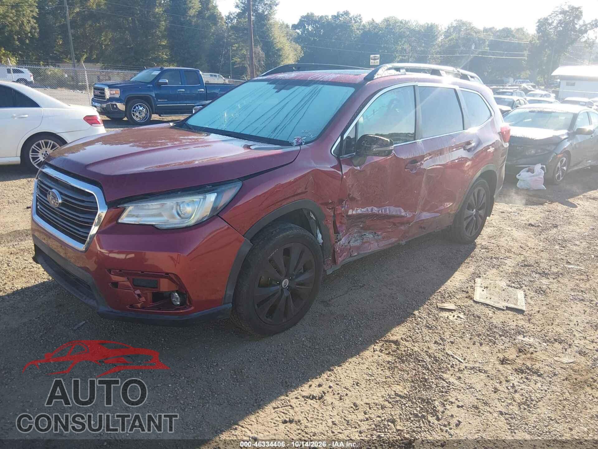 SUBARU ASCENT 2019 - 4S4WMAPD7K3465594