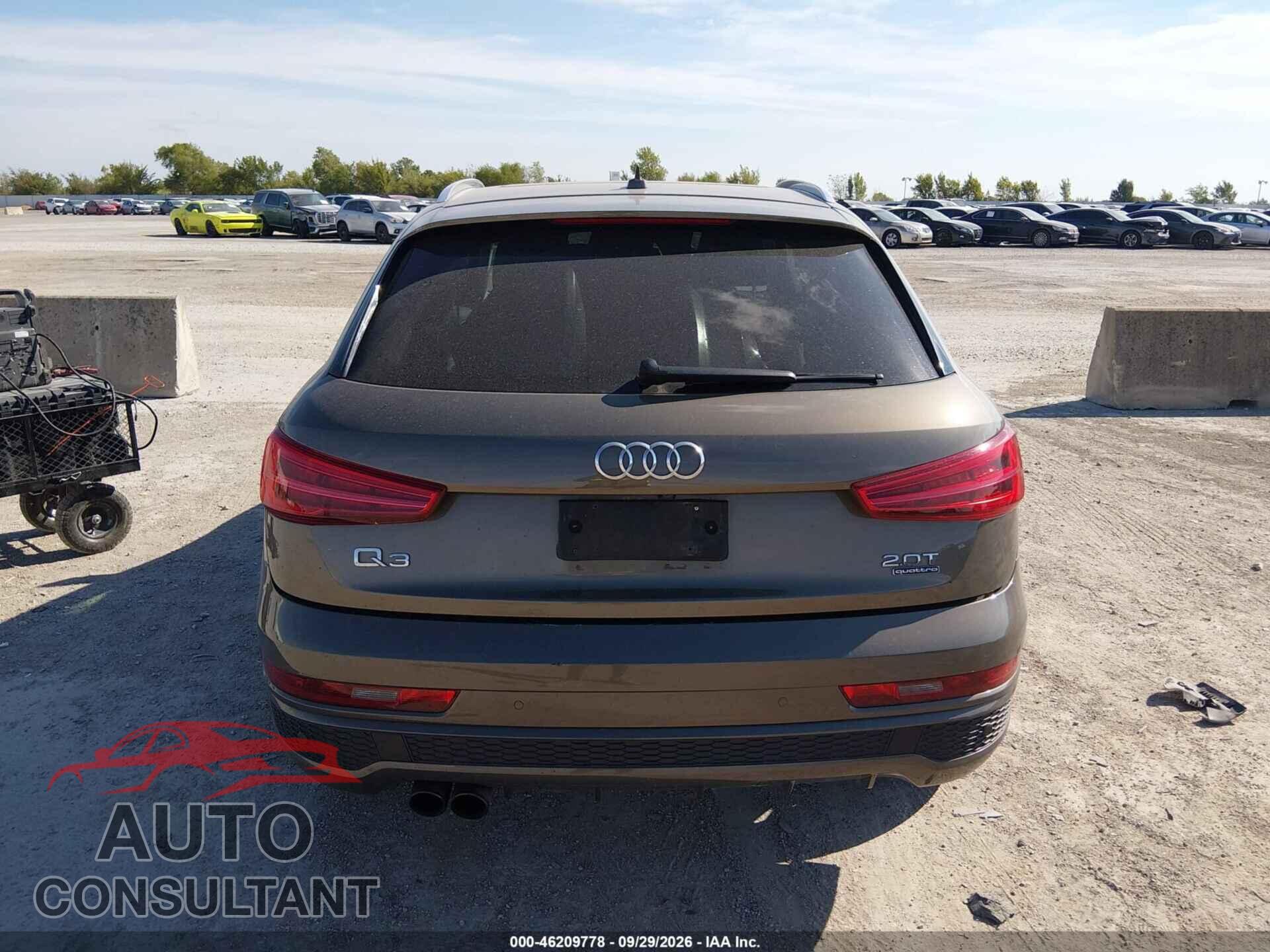 AUDI Q3 2016 - WA1GFCFS2GR007748