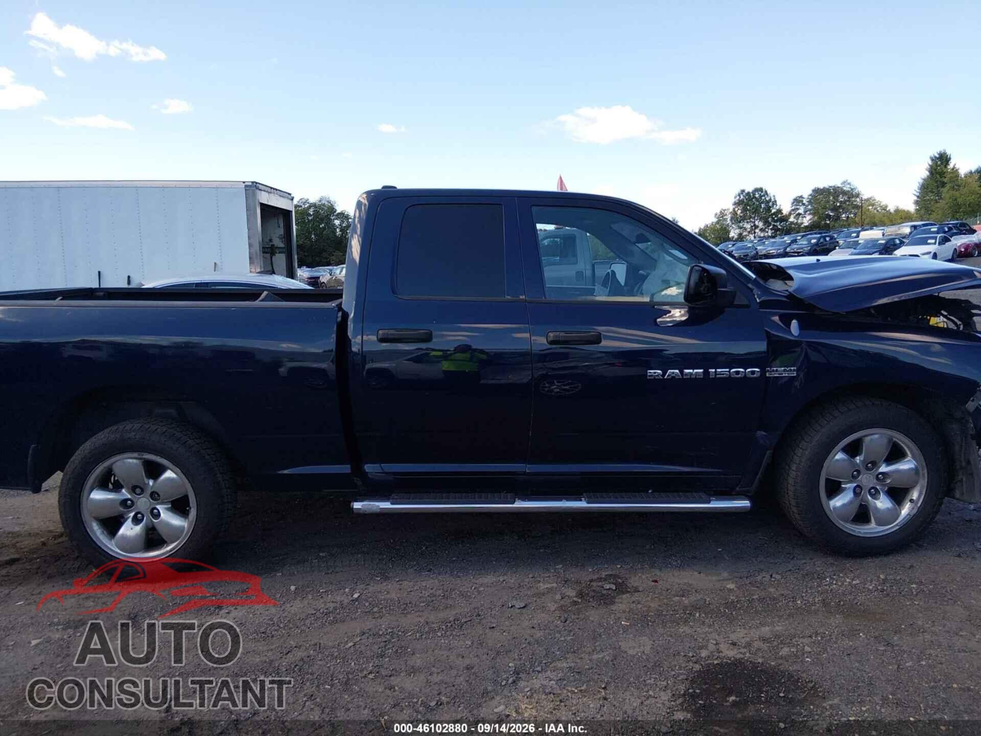 DODGE RAM 1500 2012 - 1C6RD7FT2CS308521