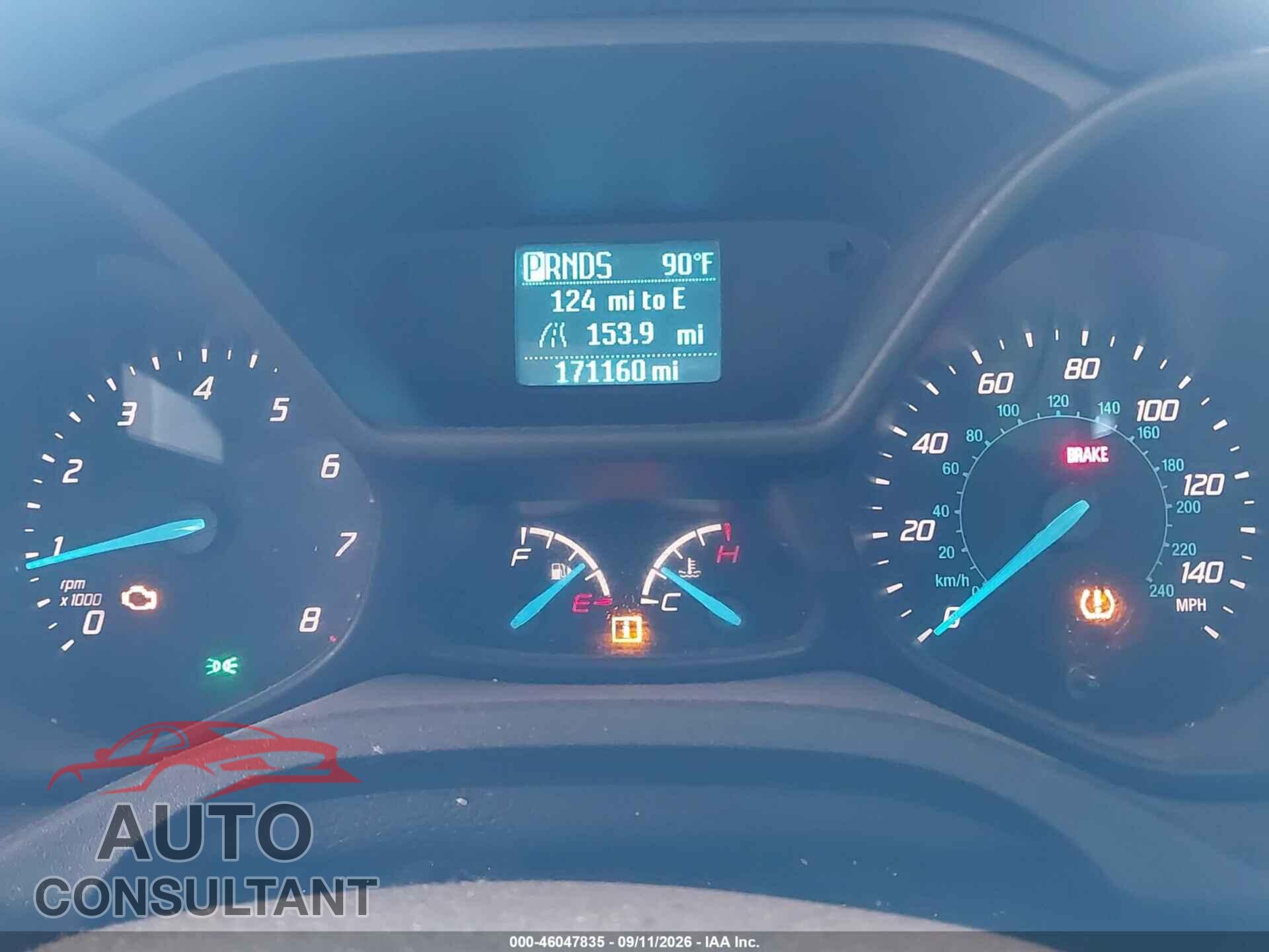 FORD TRANSIT CONNECT 2015 - NM0LS7E73F1212042