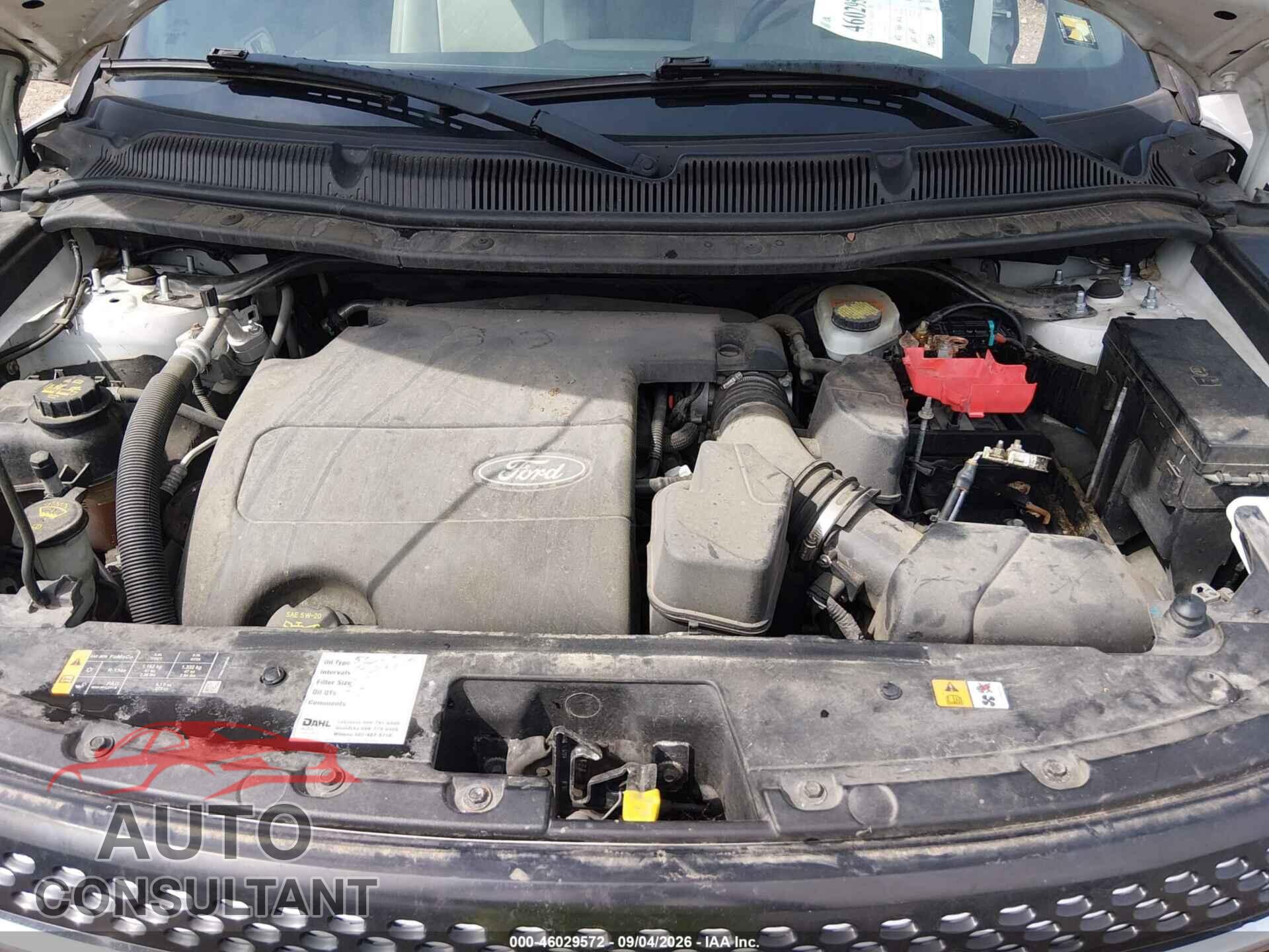 FORD EXPLORER 2013 - 1FM5K8D84DGB20326