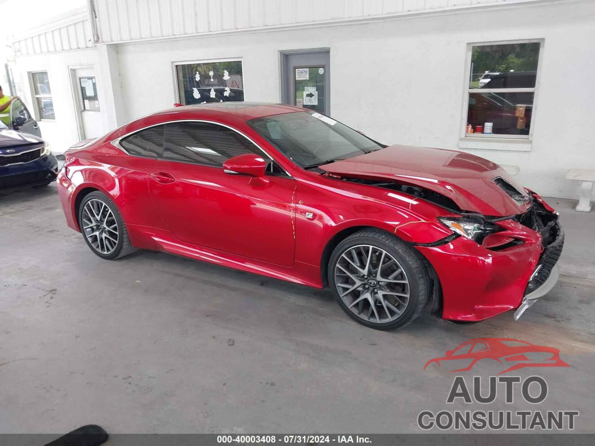 LEXUS RC 200T 2017 - JTHHA5BC6H5006953