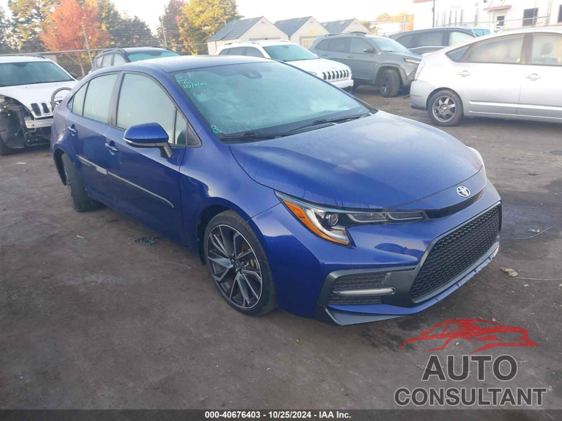 TOYOTA COROLLA 2020 - 5YFS4RCE5LP014169
