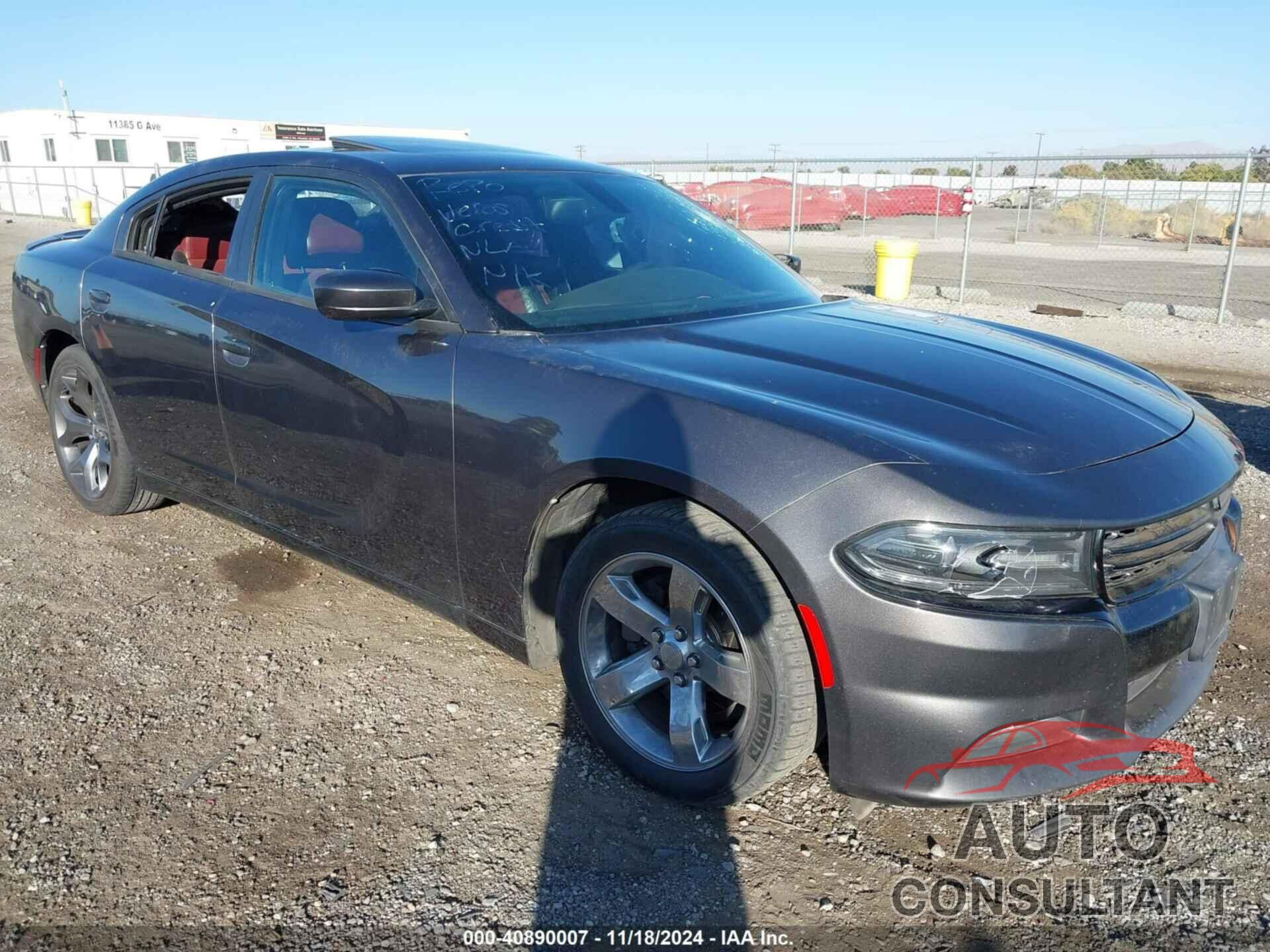 DODGE CHARGER 2016 - 2C3CDXHG5GH352187