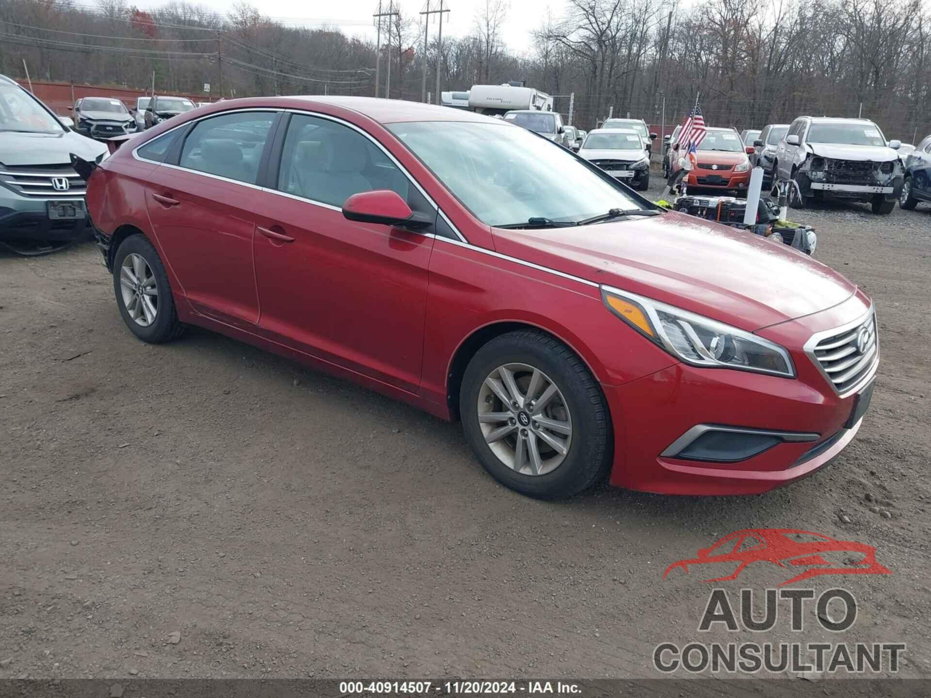 HYUNDAI SONATA 2016 - 5NPE24AF7GH303509
