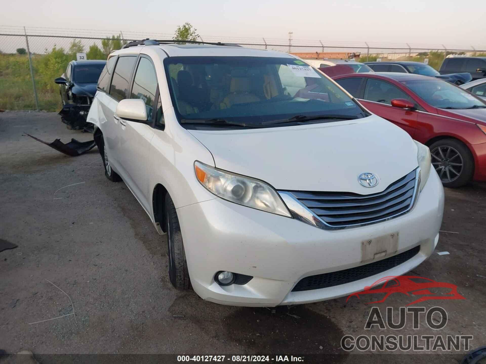 TOYOTA SIENNA 2017 - 5TDYZ3DC7HS842356