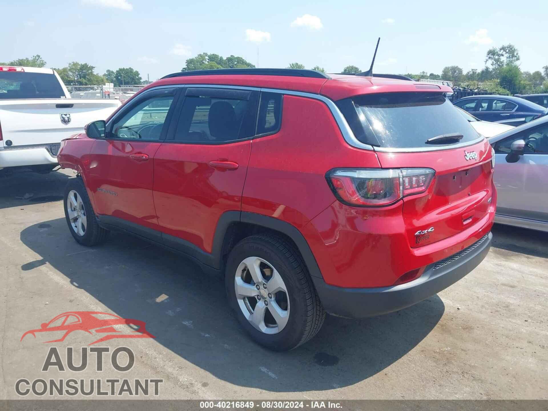 JEEP COMPASS 2020 - 3C4NJDBB6LT219531
