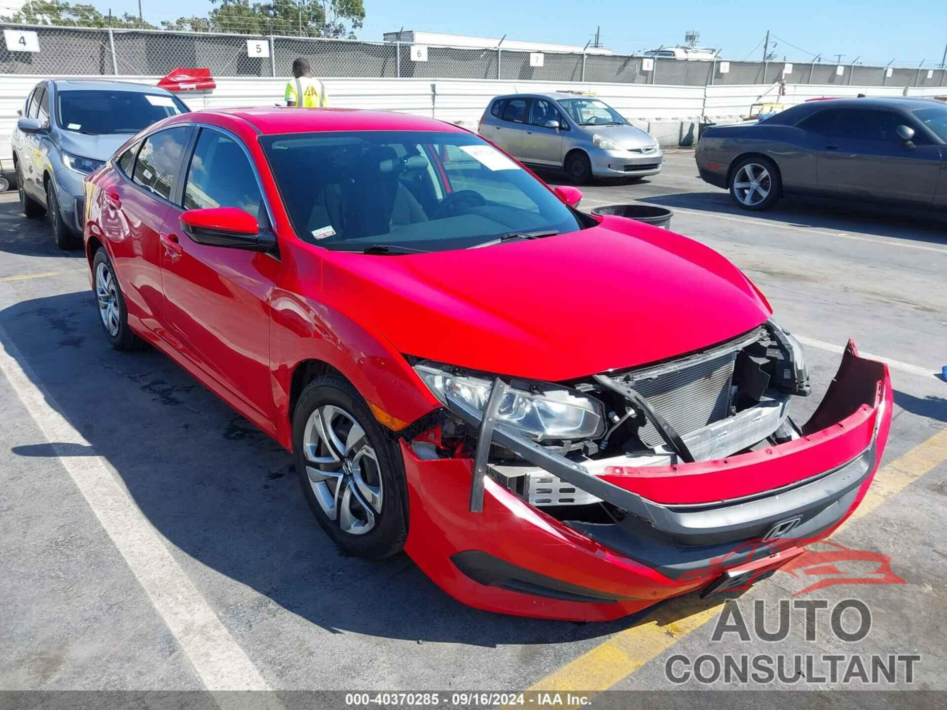 HONDA CIVIC 2016 - 2HGFC2F5XGH560213