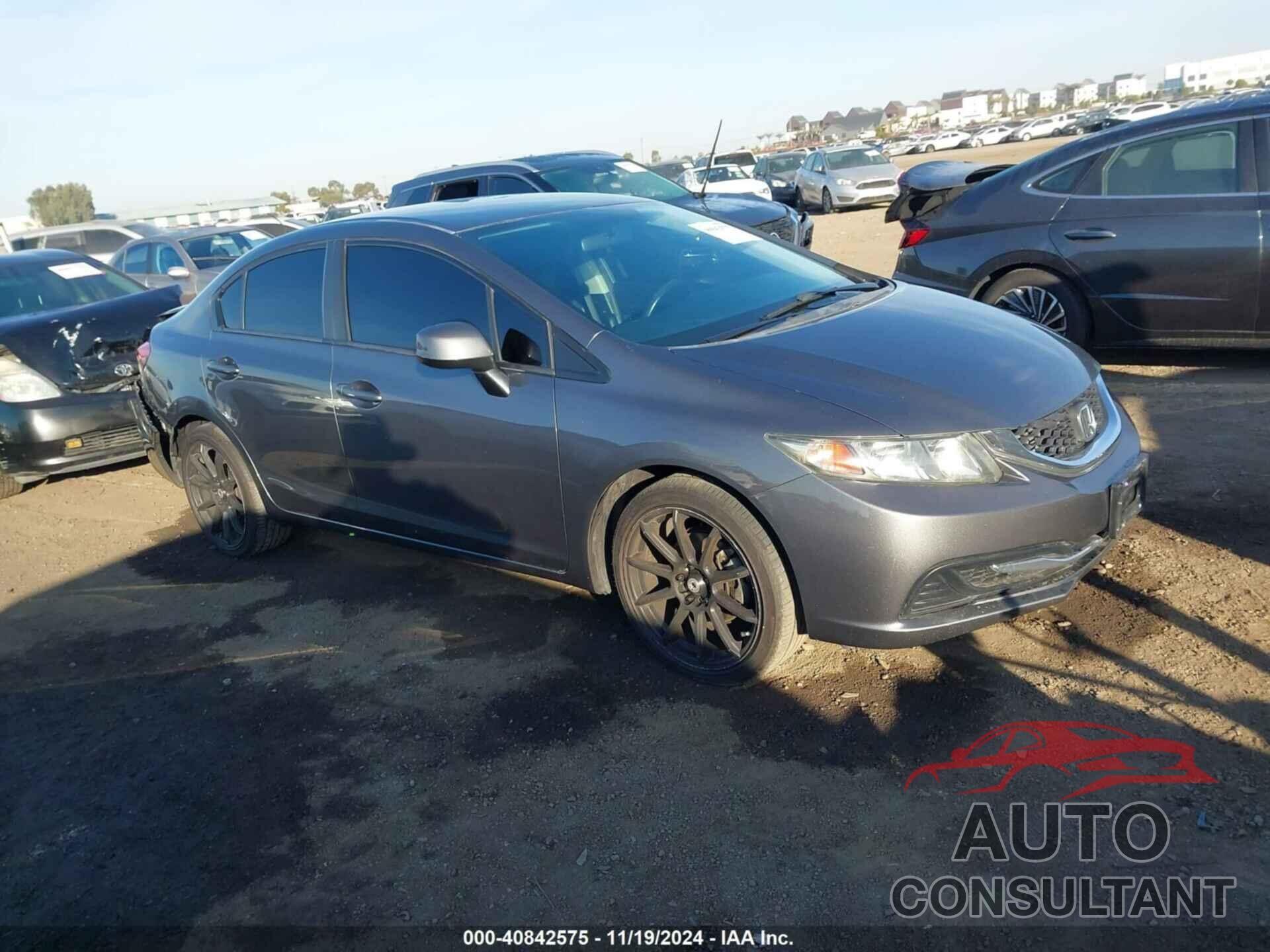 HONDA CIVIC 2013 - 19XFB2F58DE261165