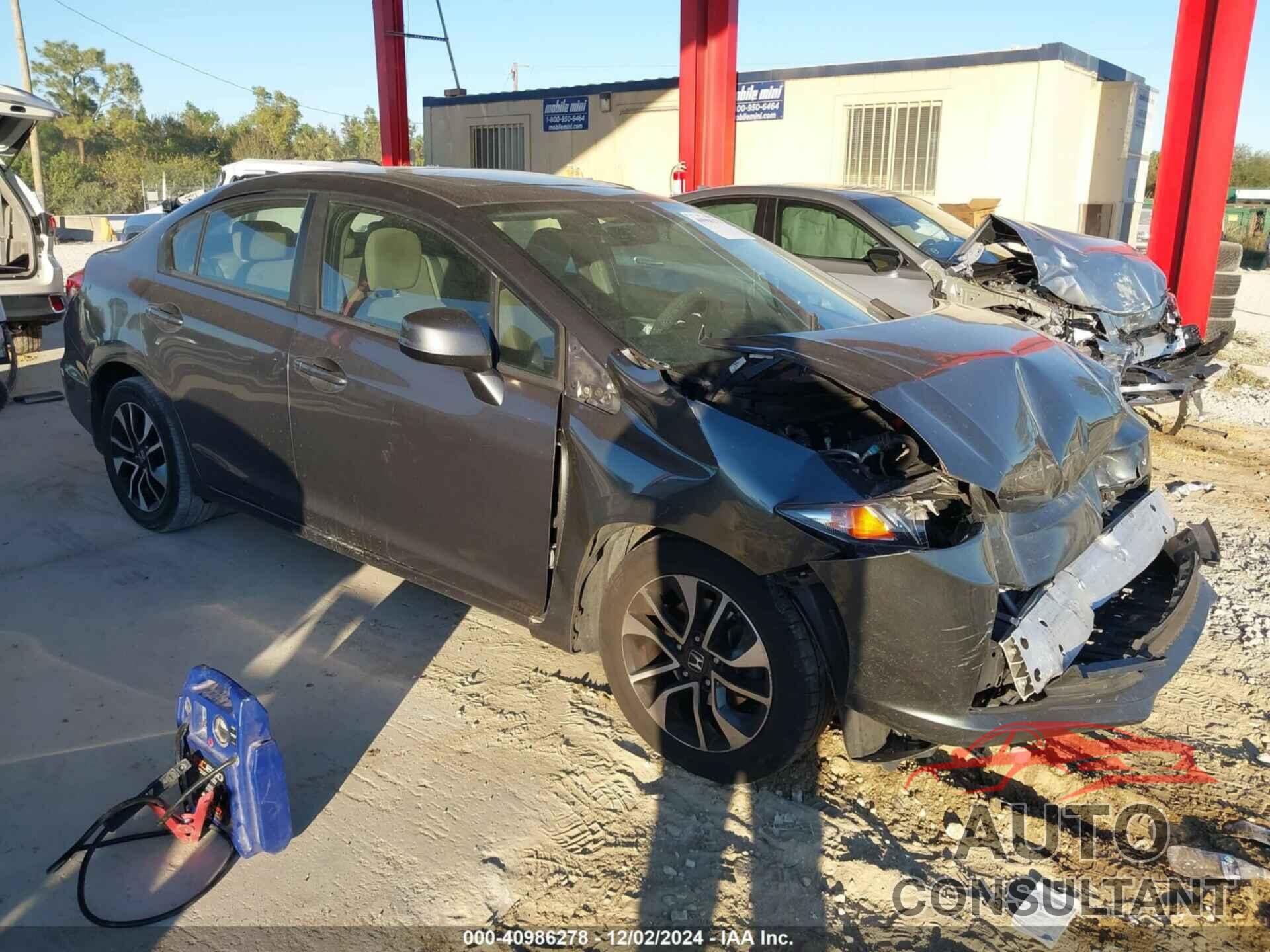 HONDA CIVIC 2013 - 19XFB2F85DE007830