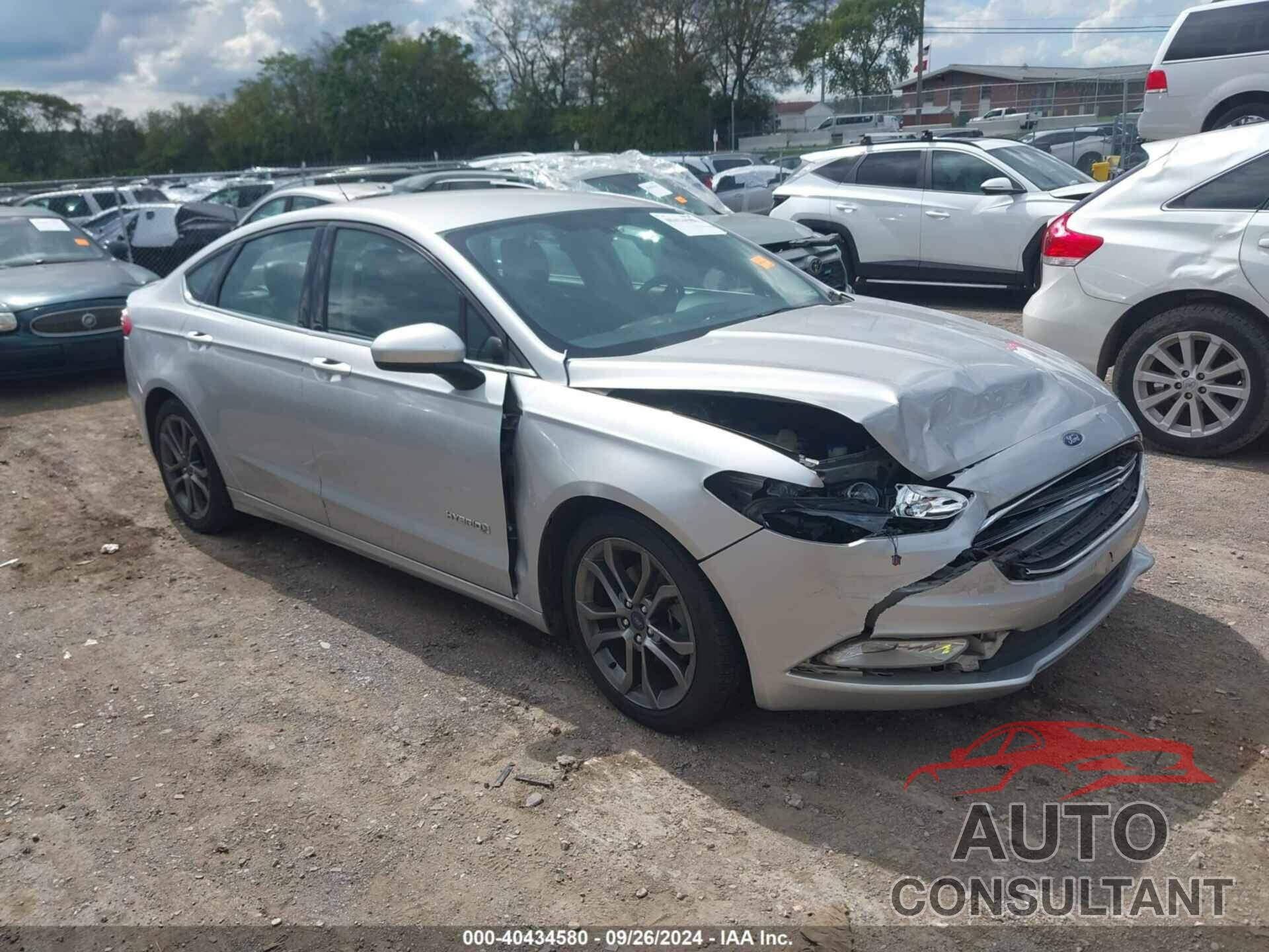 FORD FUSION HYBRID 2017 - 3FA6P0LUXHR300490