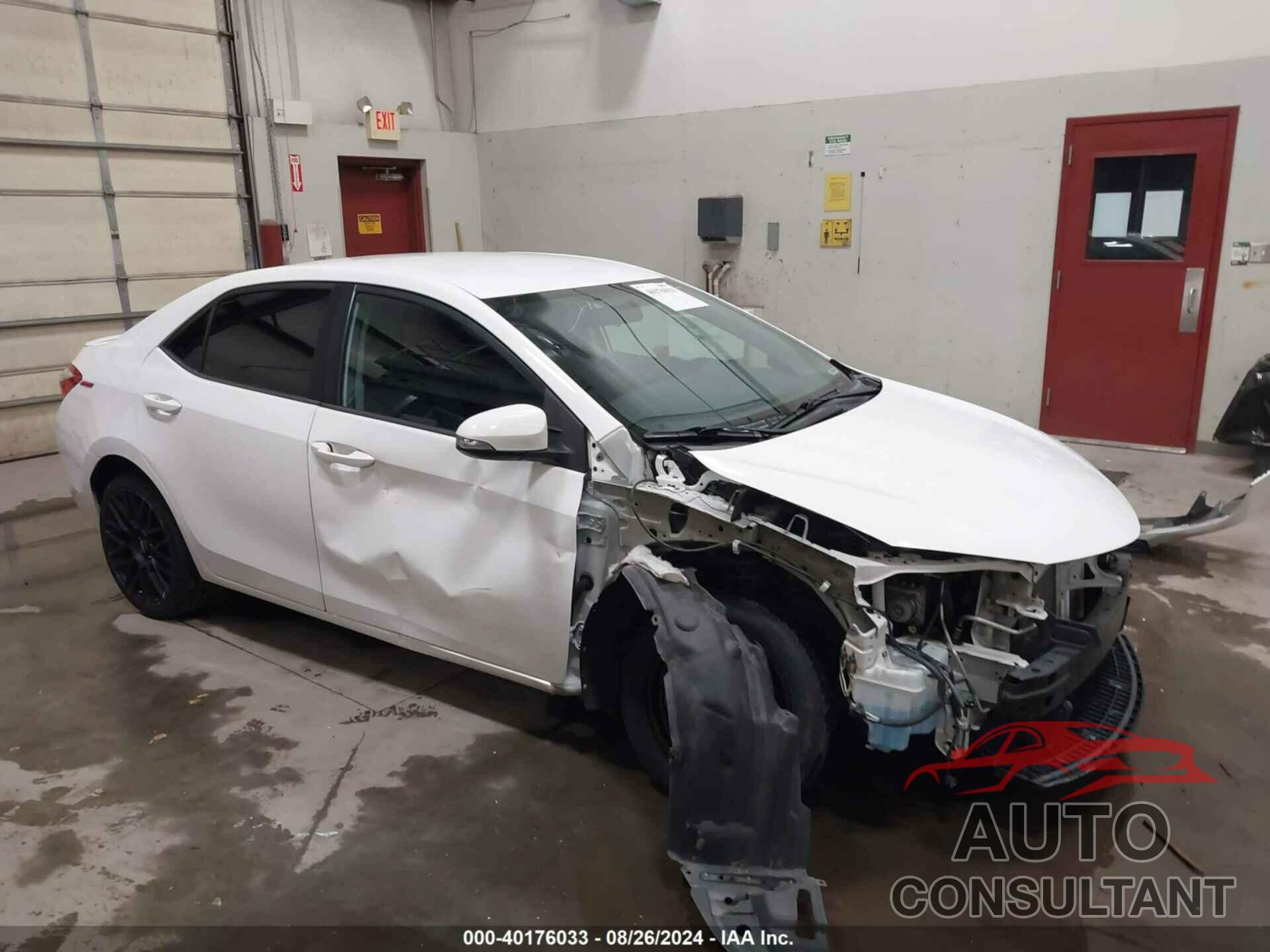 TOYOTA COROLLA 2016 - 5YFBURHE6GP475931