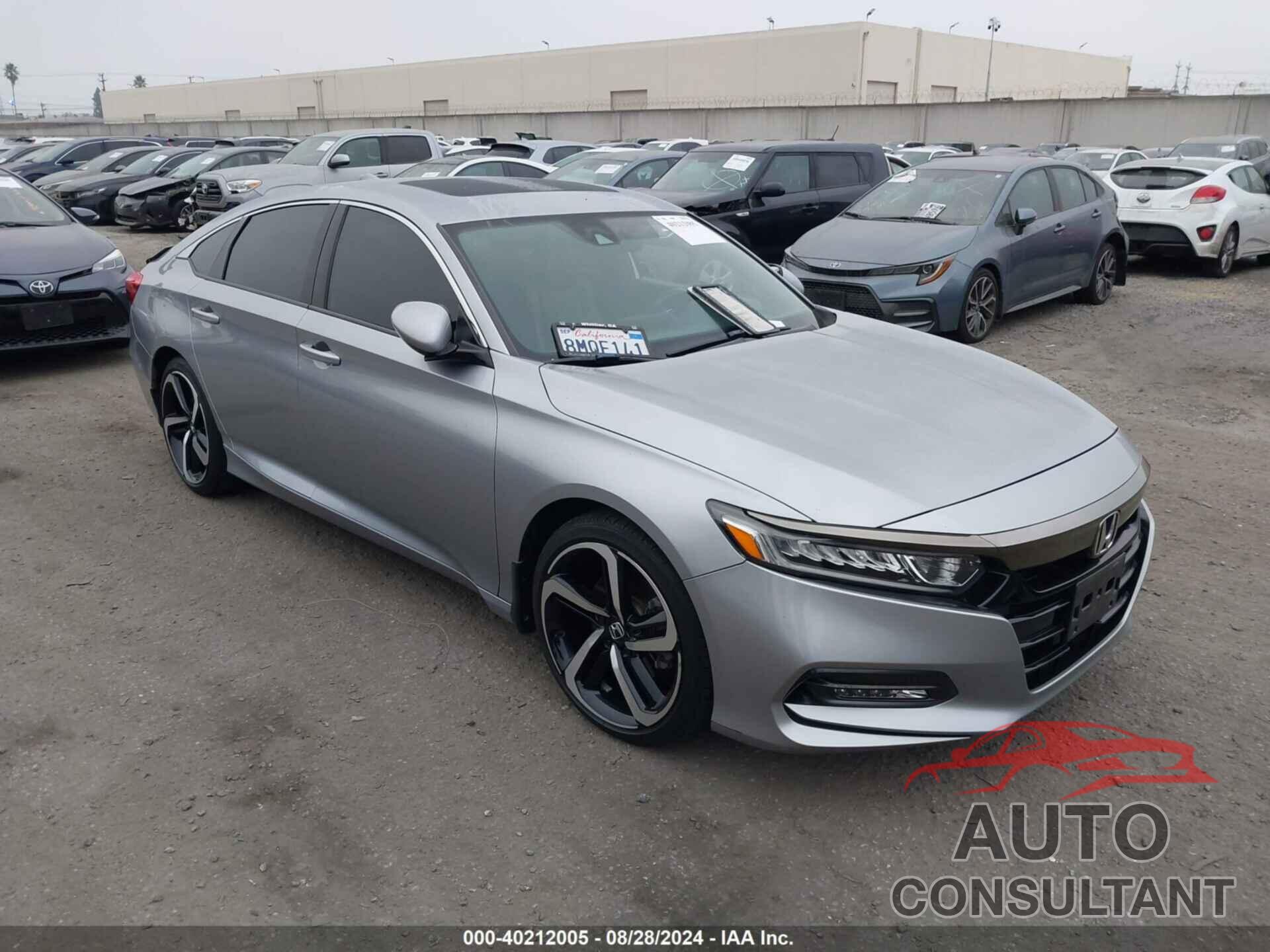 HONDA ACCORD 2019 - 1HGCV2F34KA018348