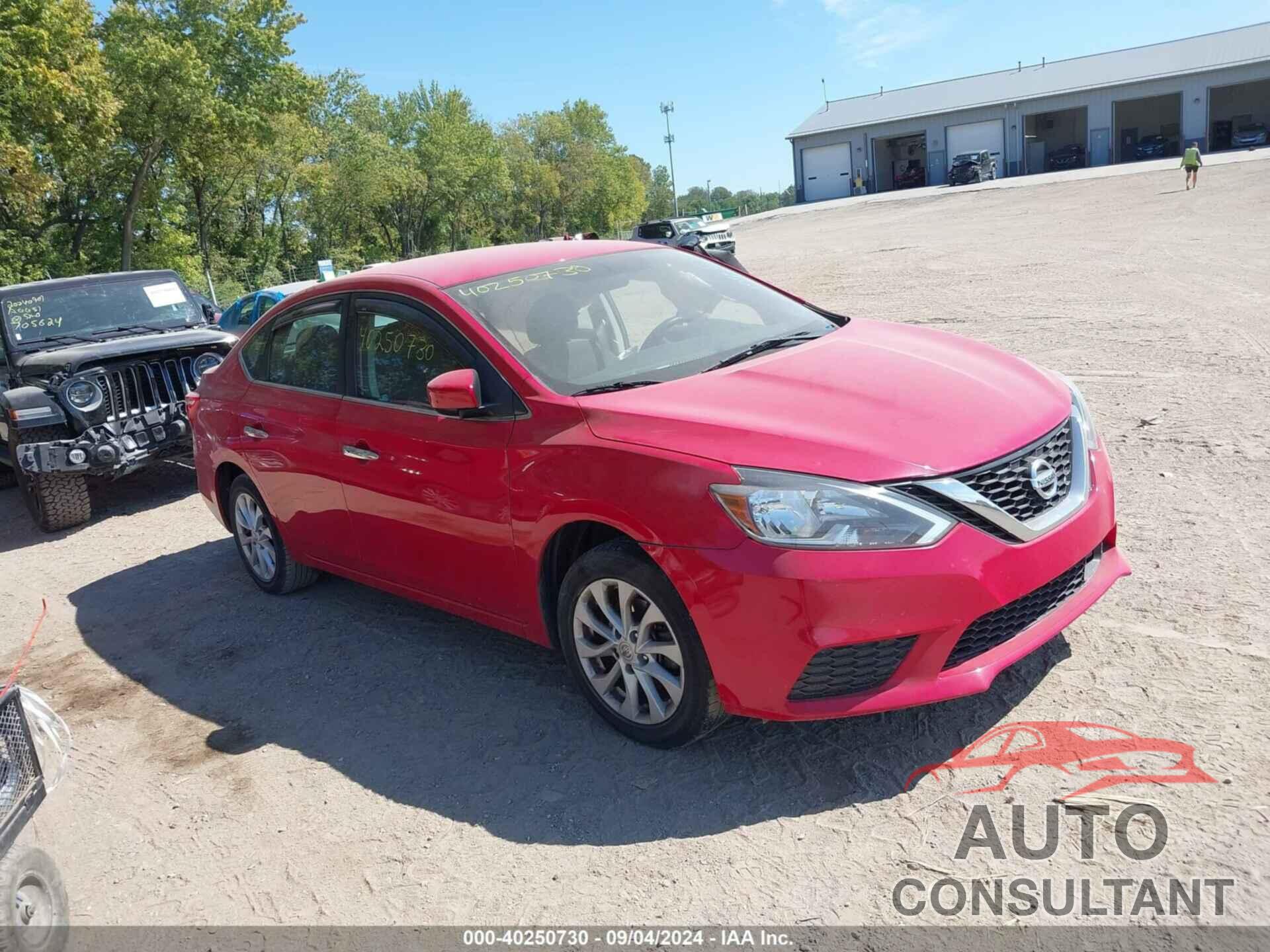 NISSAN SENTRA 2019 - 3N1AB7AP7KL610425