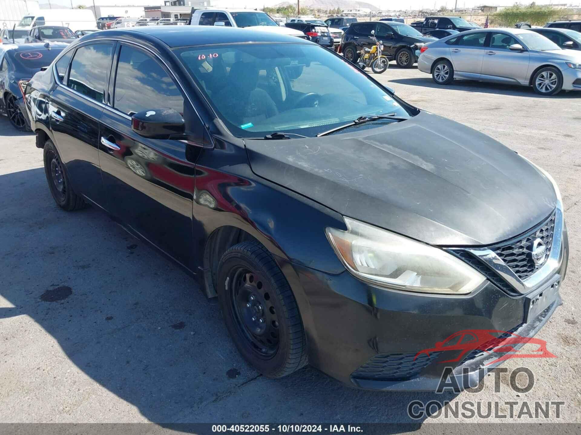 NISSAN SENTRA 2016 - 3N1AB7AP6GL672504