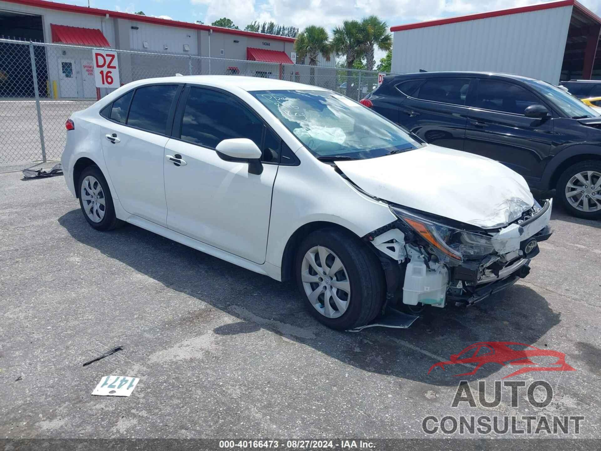 TOYOTA COROLLA 2022 - JTDEPMAE2N3022039