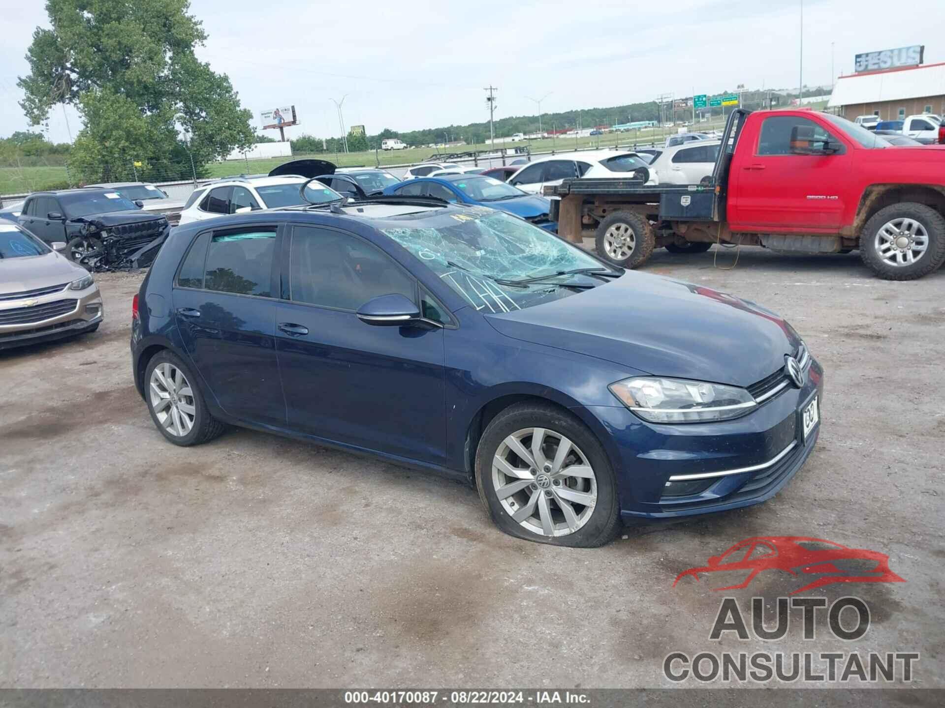 VOLKSWAGEN GOLF 2019 - 3VWG57AU7KM030345