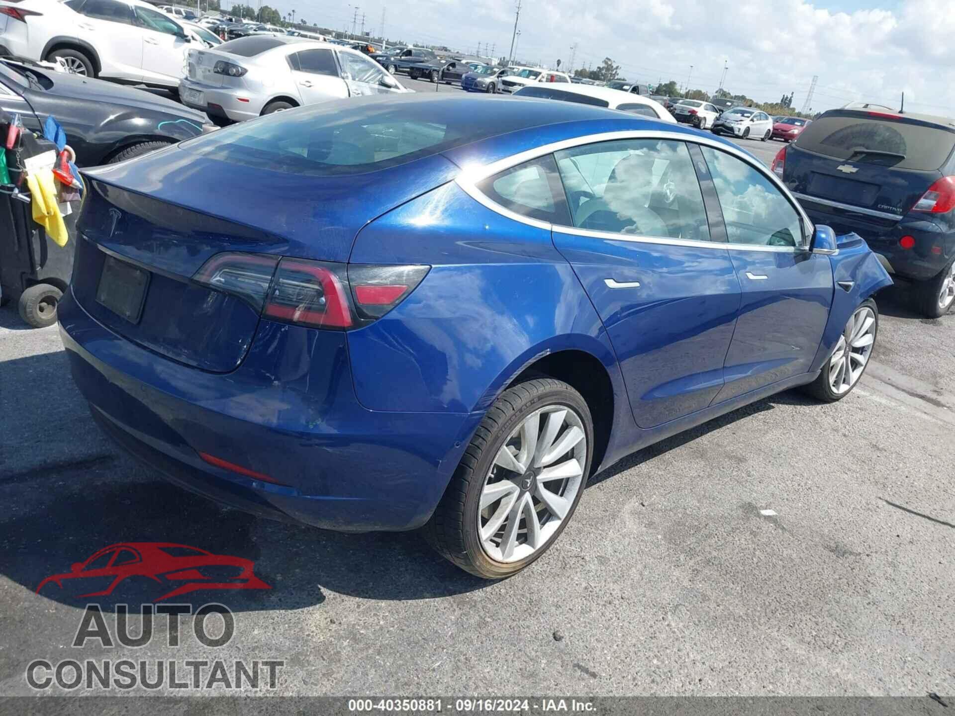 TESLA MODEL 3 2019 - 5YJ3E1EA5KF432089
