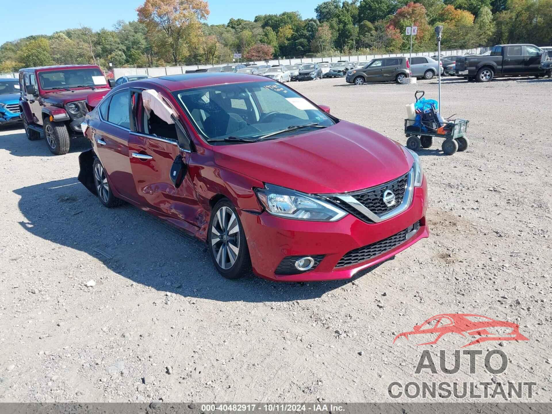 NISSAN SENTRA 2019 - 3N1AB7AP1KY313007