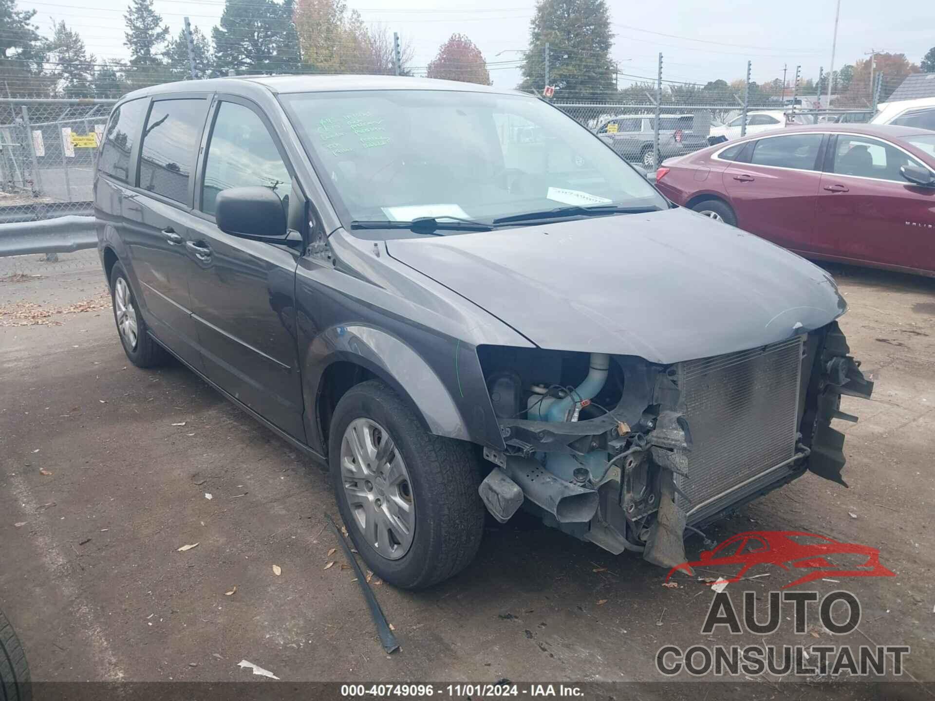 DODGE GRAND CARAVAN 2017 - 2C4RDGBG4HR840735