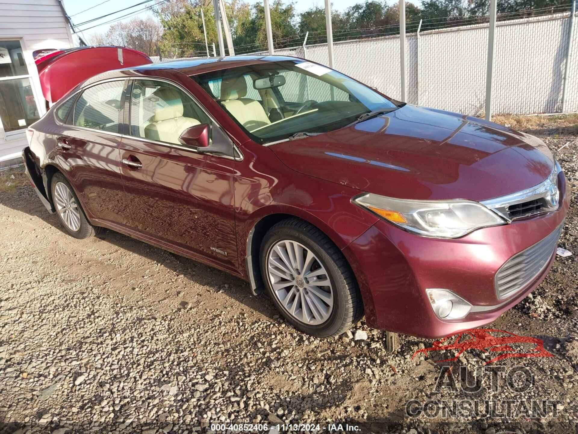 TOYOTA AVALON HYBRID 2014 - 4T1BD1EB7EU020058