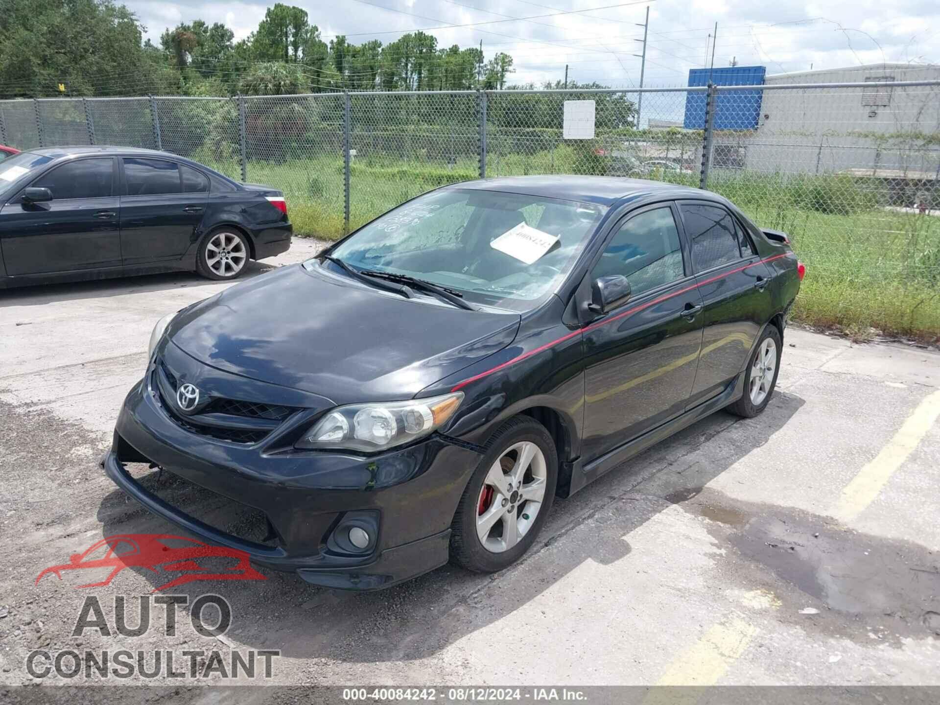 TOYOTA COROLLA 2011 - 2T1BU4EE1BC658248