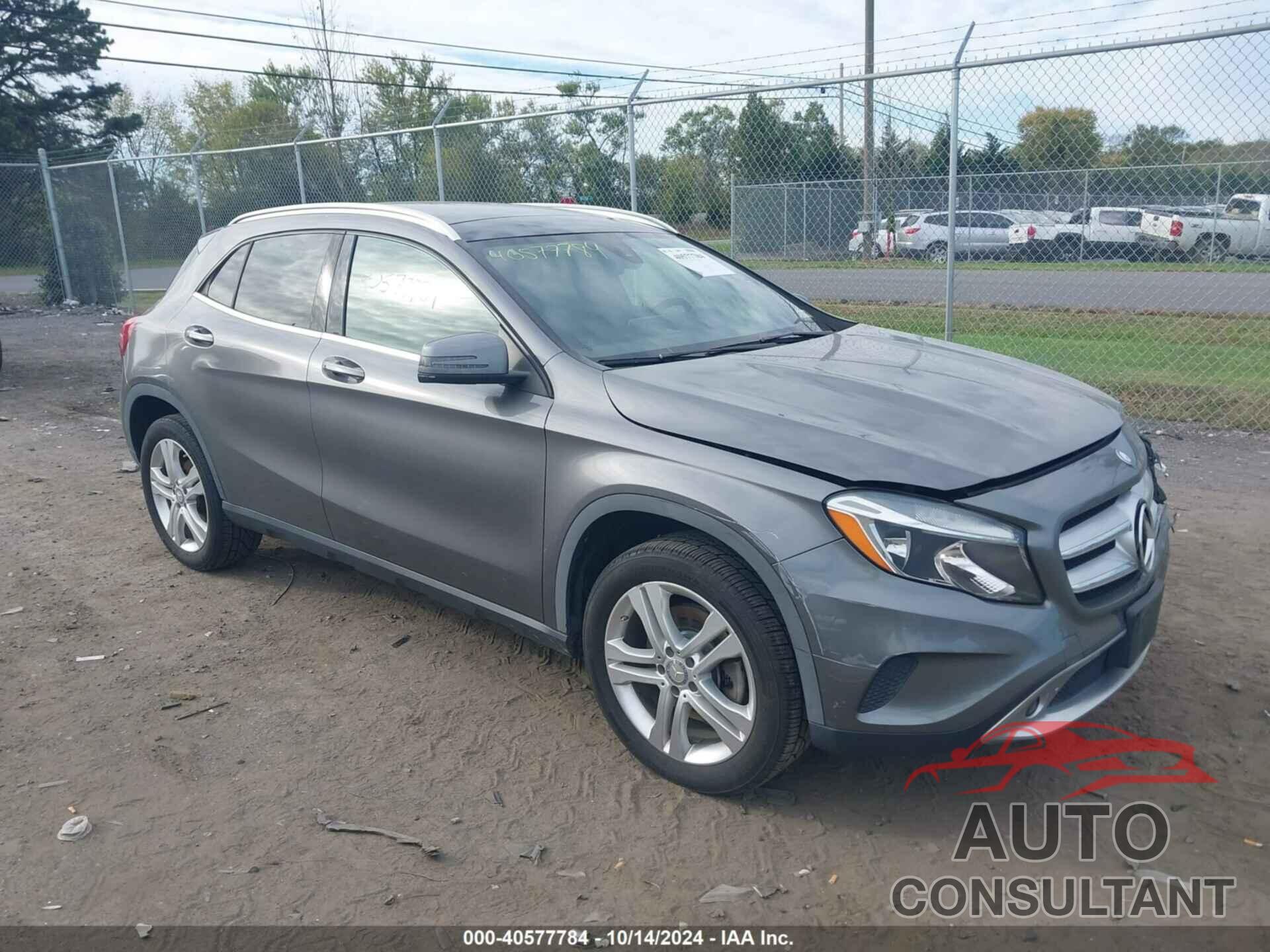 MERCEDES-BENZ GLA 250 2016 - WDCTG4GB0GJ229302