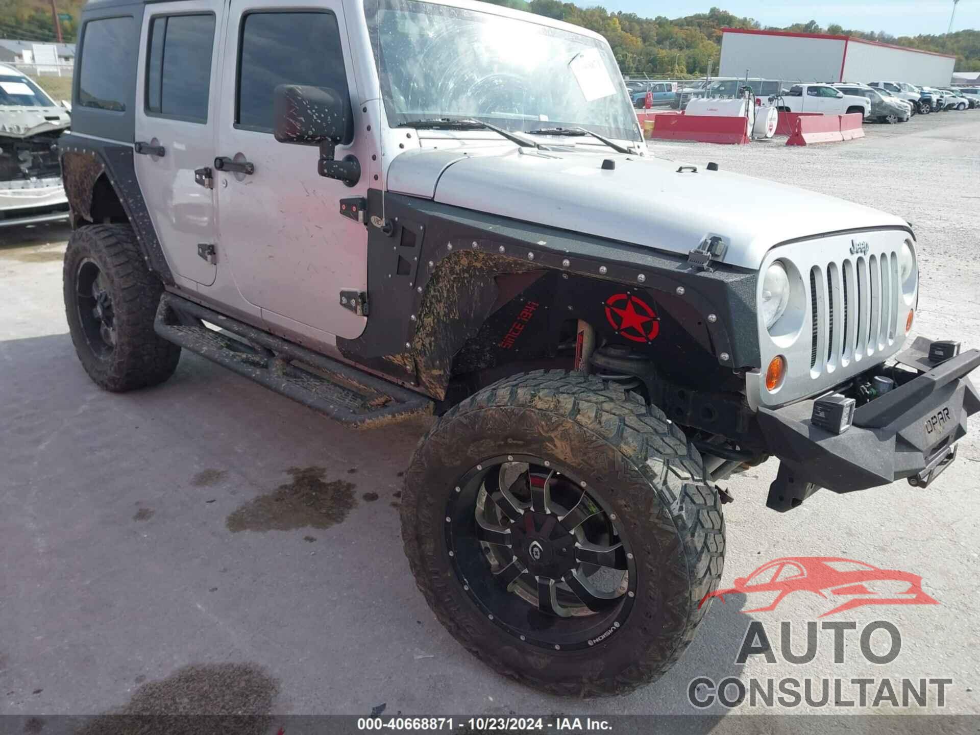 JEEP WRANGLER UNLIMITED 2012 - 1C4HJWDG3CL244089