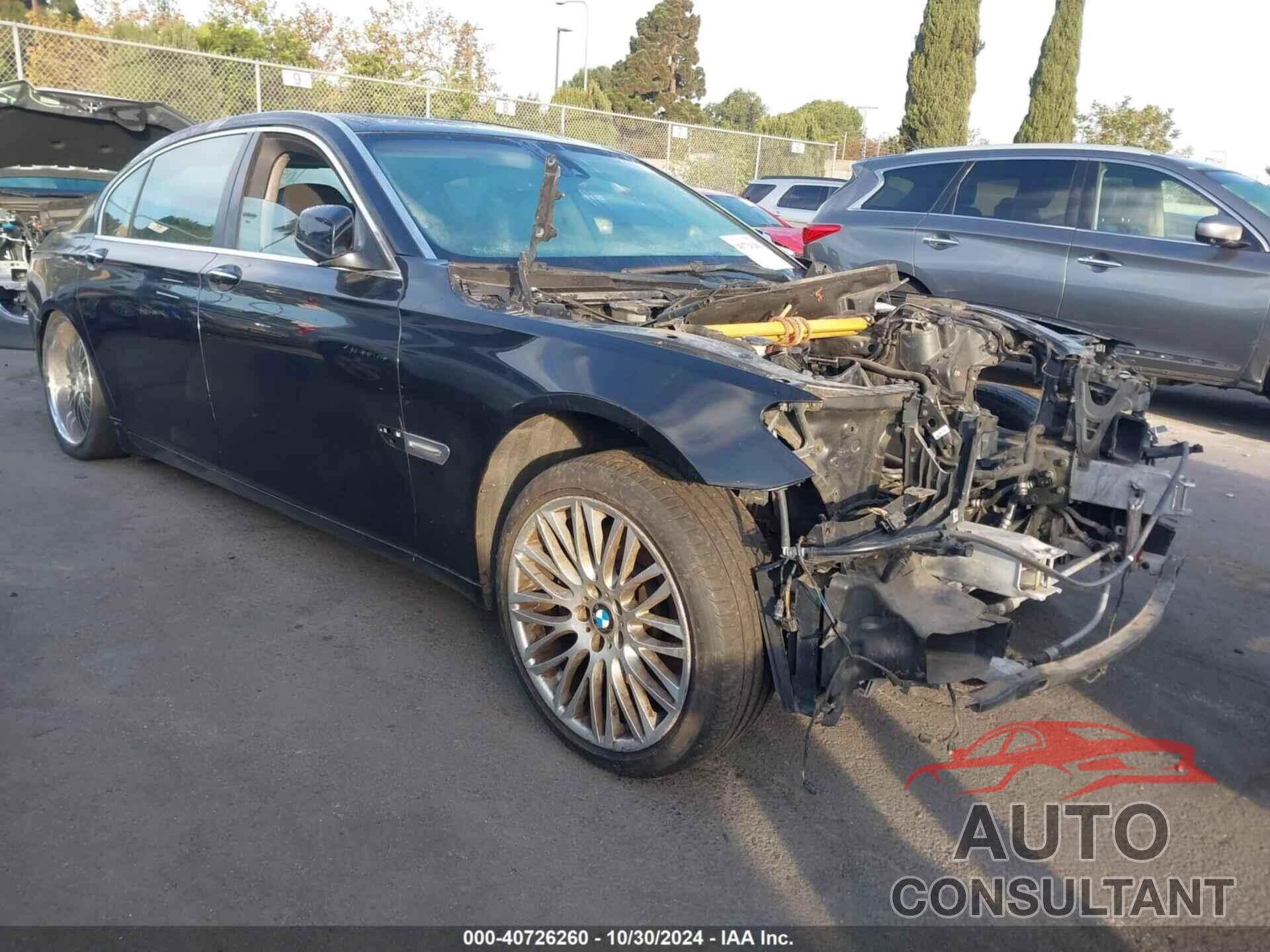 BMW 750LI 2009 - WBAKB83529CY61858