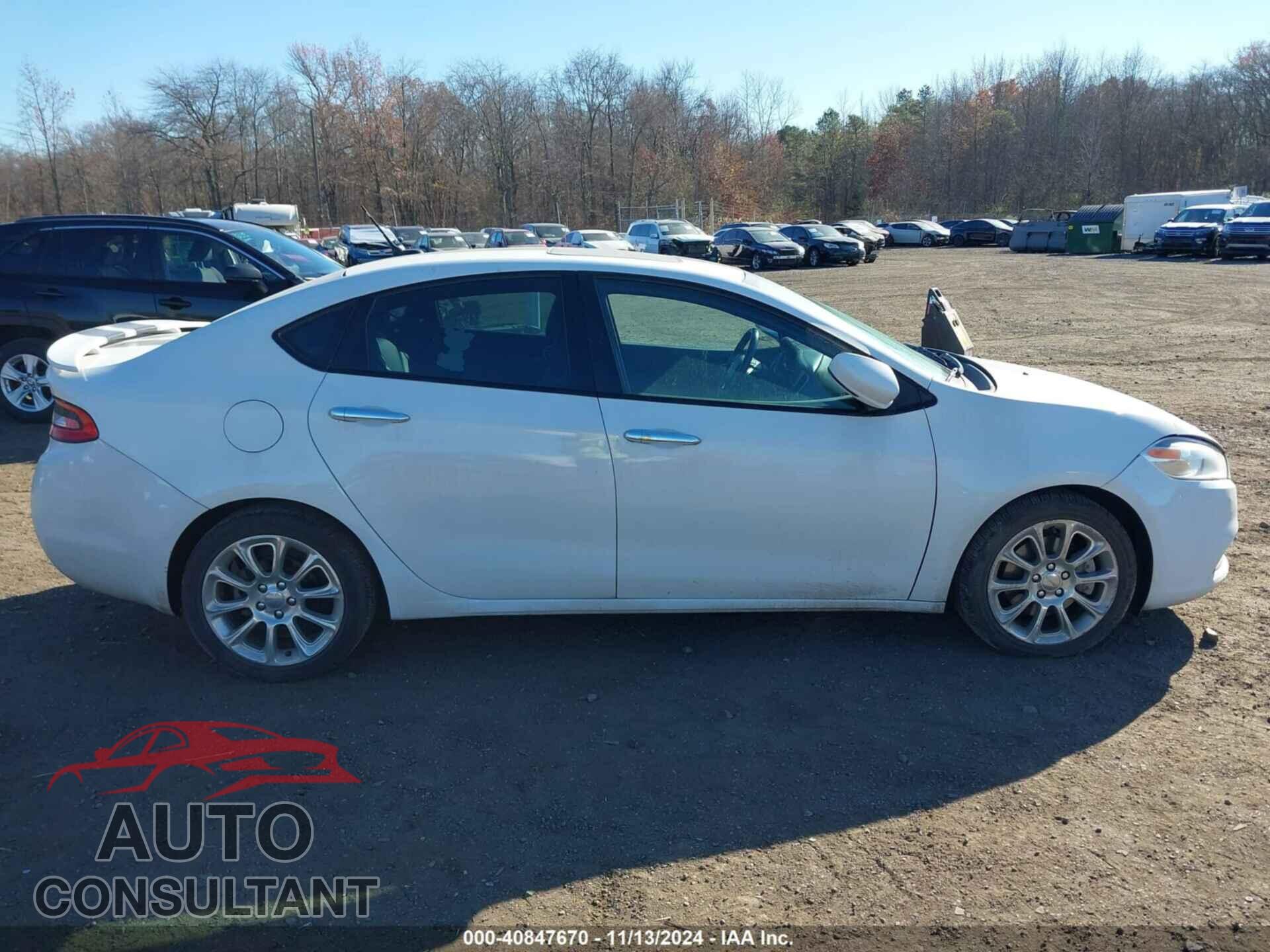DODGE DART 2013 - 1C3CDFCA7DD294086