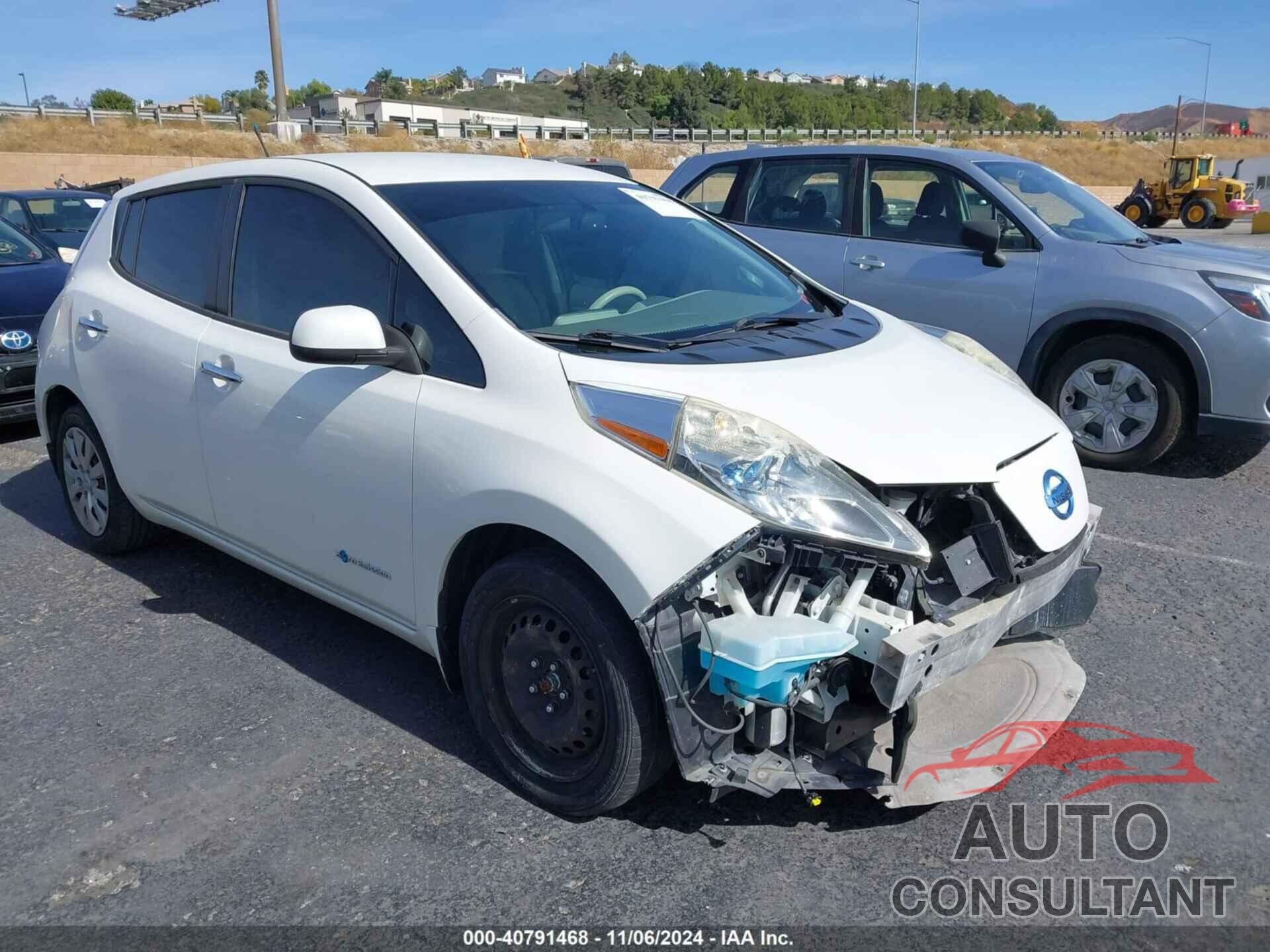 NISSAN LEAF 2013 - 1N4AZ0CP4DC401872