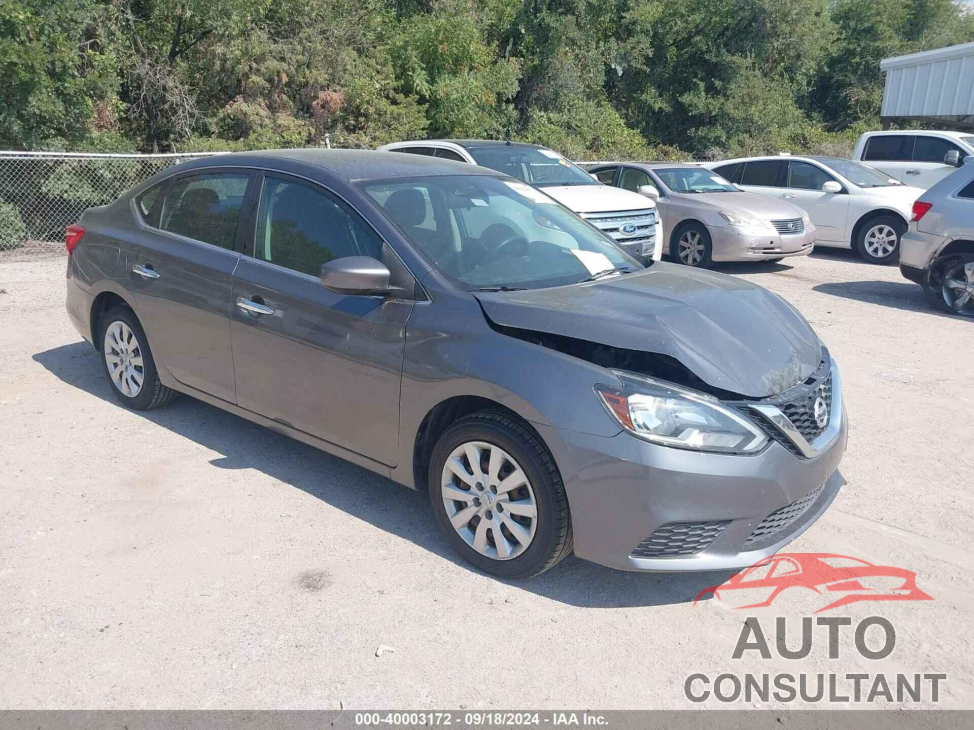 NISSAN SENTRA 2018 - 3N1AB7AP4JY295813