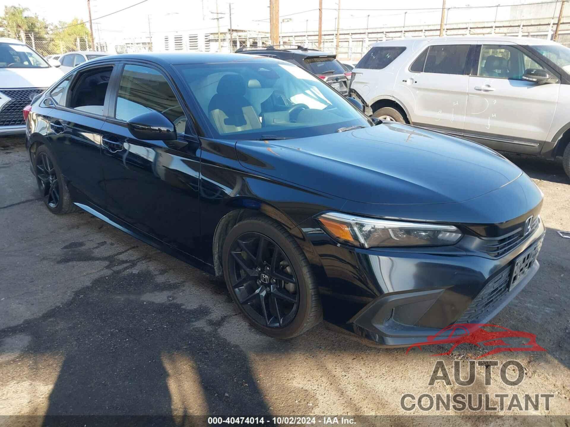 HONDA CIVIC 2022 - 2HGFE2F50NH508841