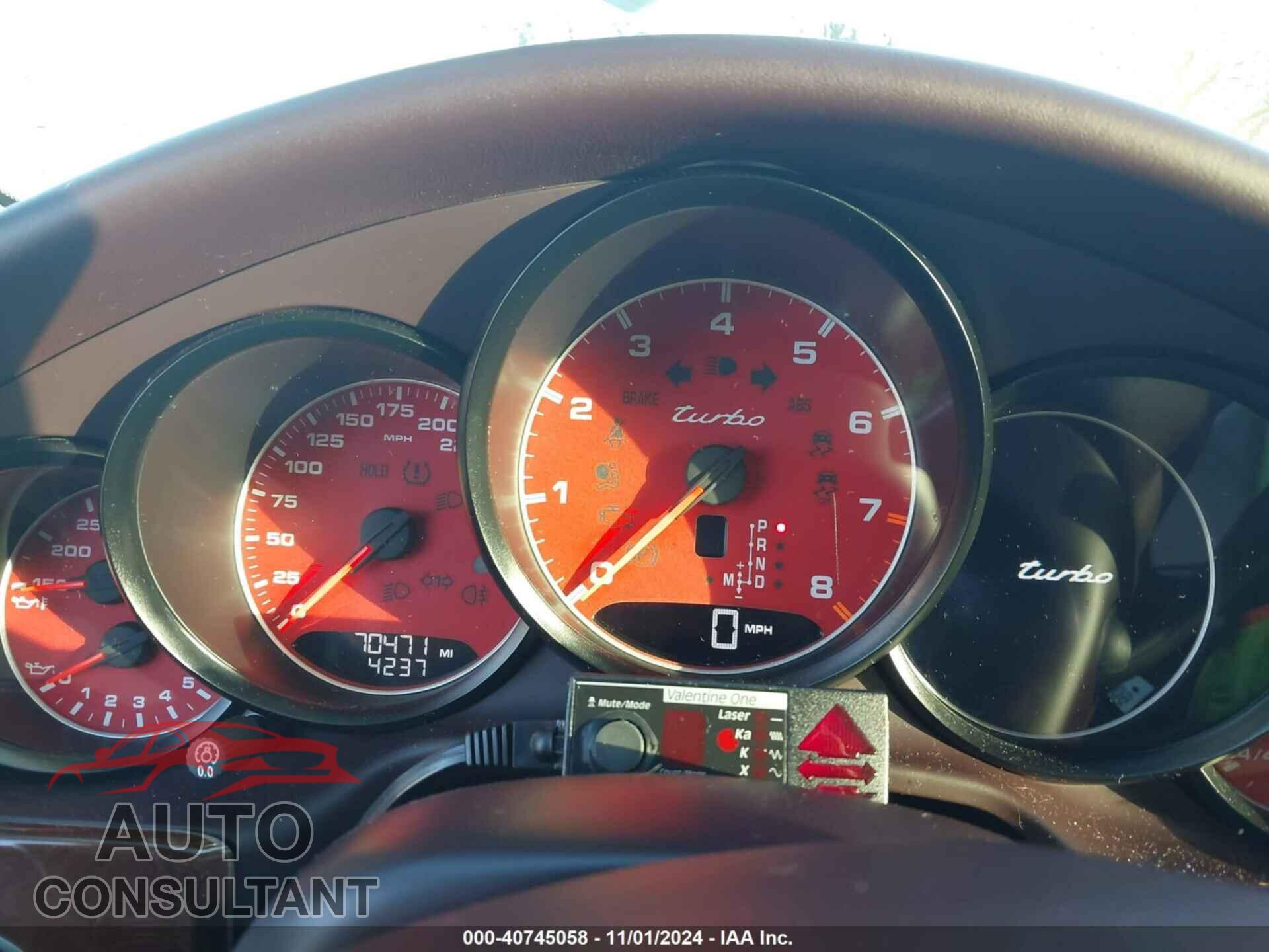 PORSCHE PANAMERA 2012 - WP0AC2A72CL090077