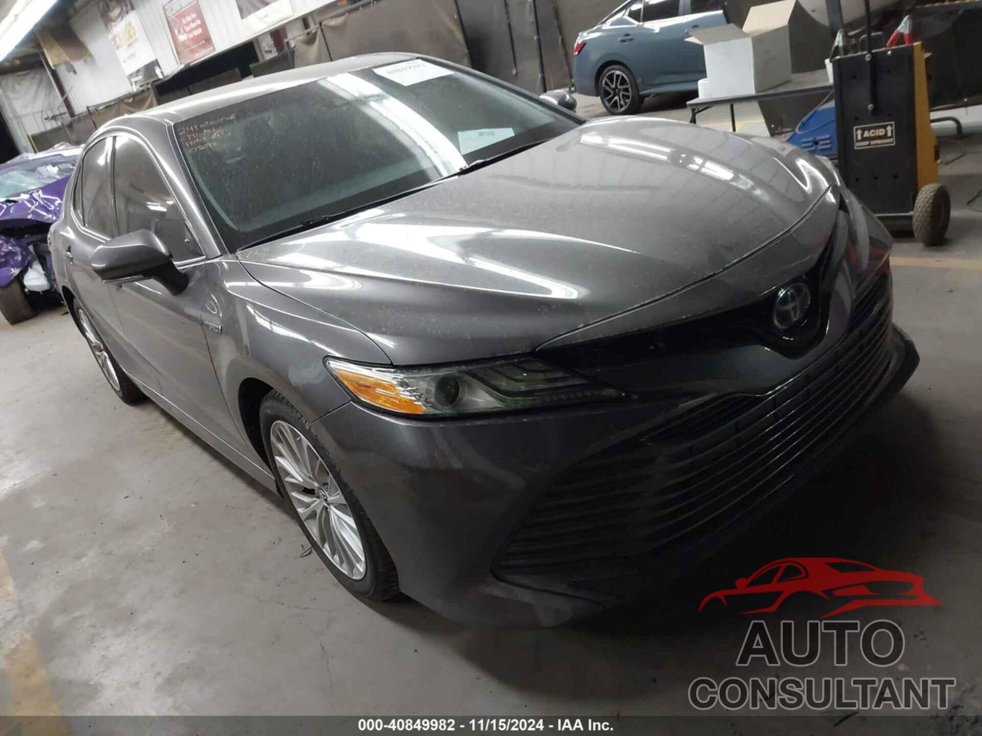 TOYOTA CAMRY HYBRID 2019 - 4T1B21HK3KU010298