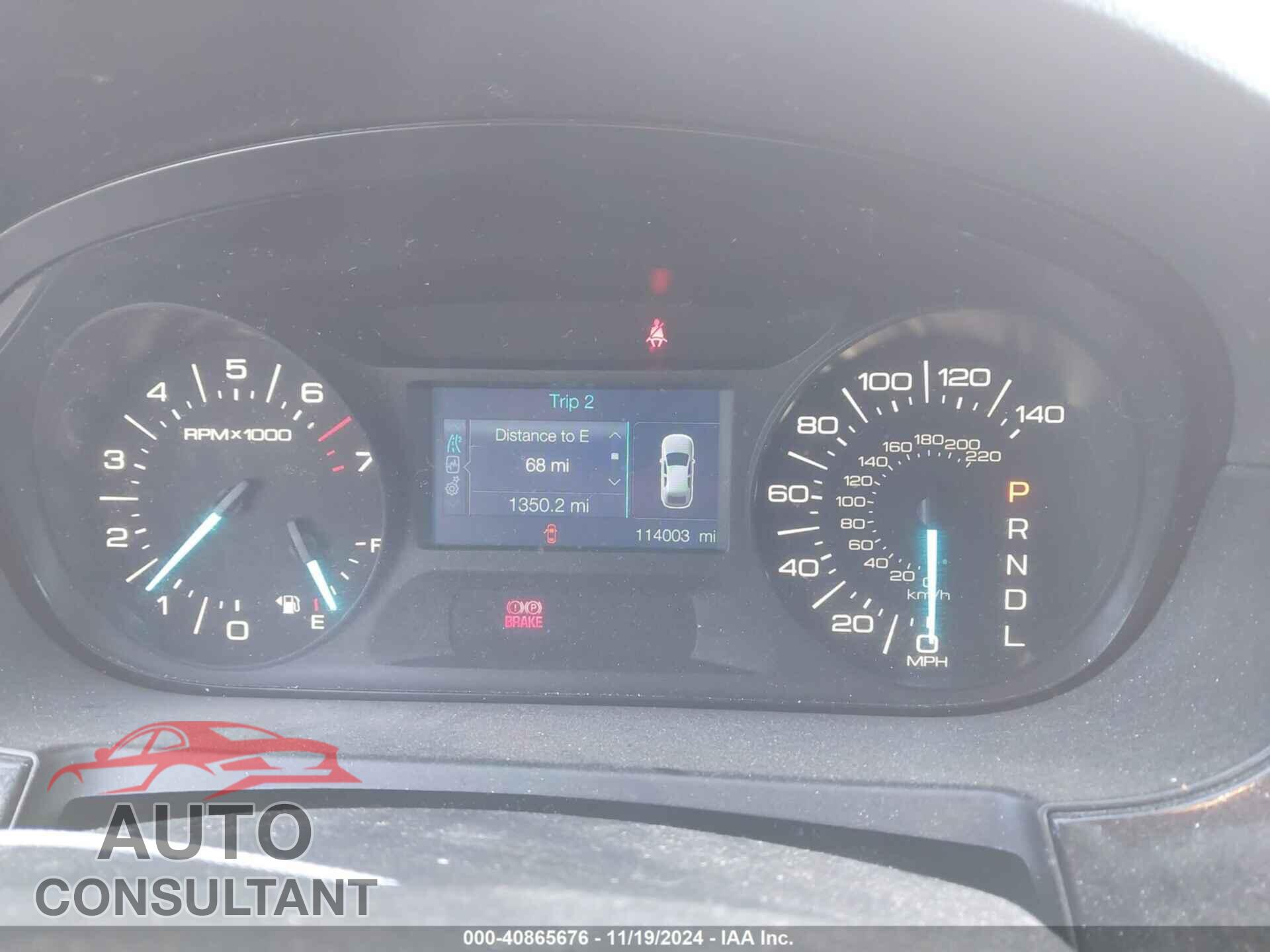 FORD EDGE 2011 - 2FMDK3GC8BBA47268