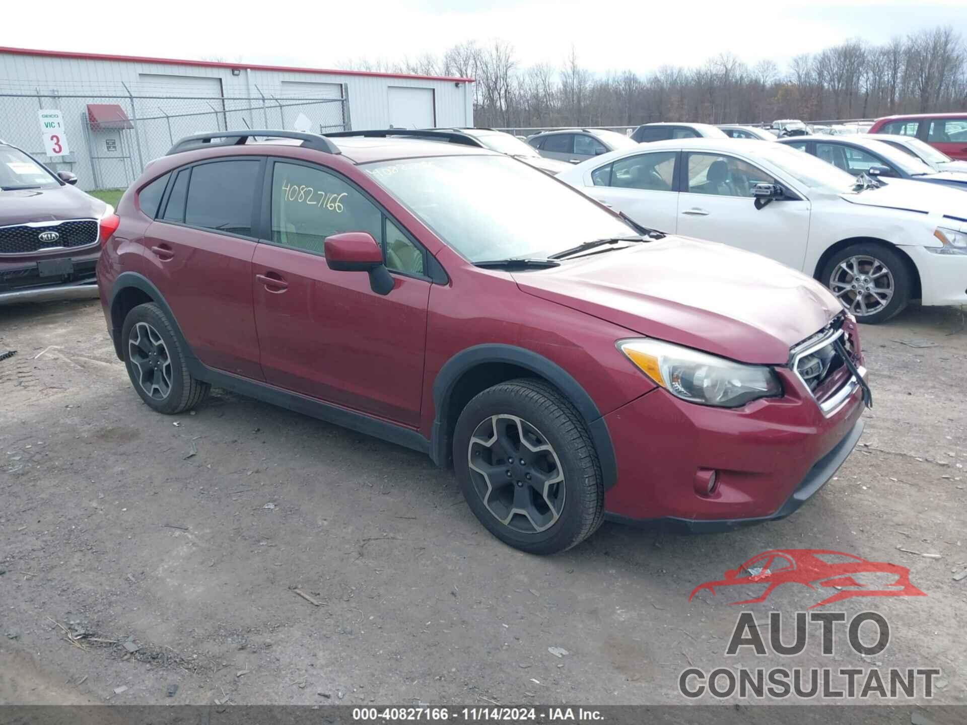 SUBARU XV CROSSTREK 2013 - JF2GPAKC2DH851846