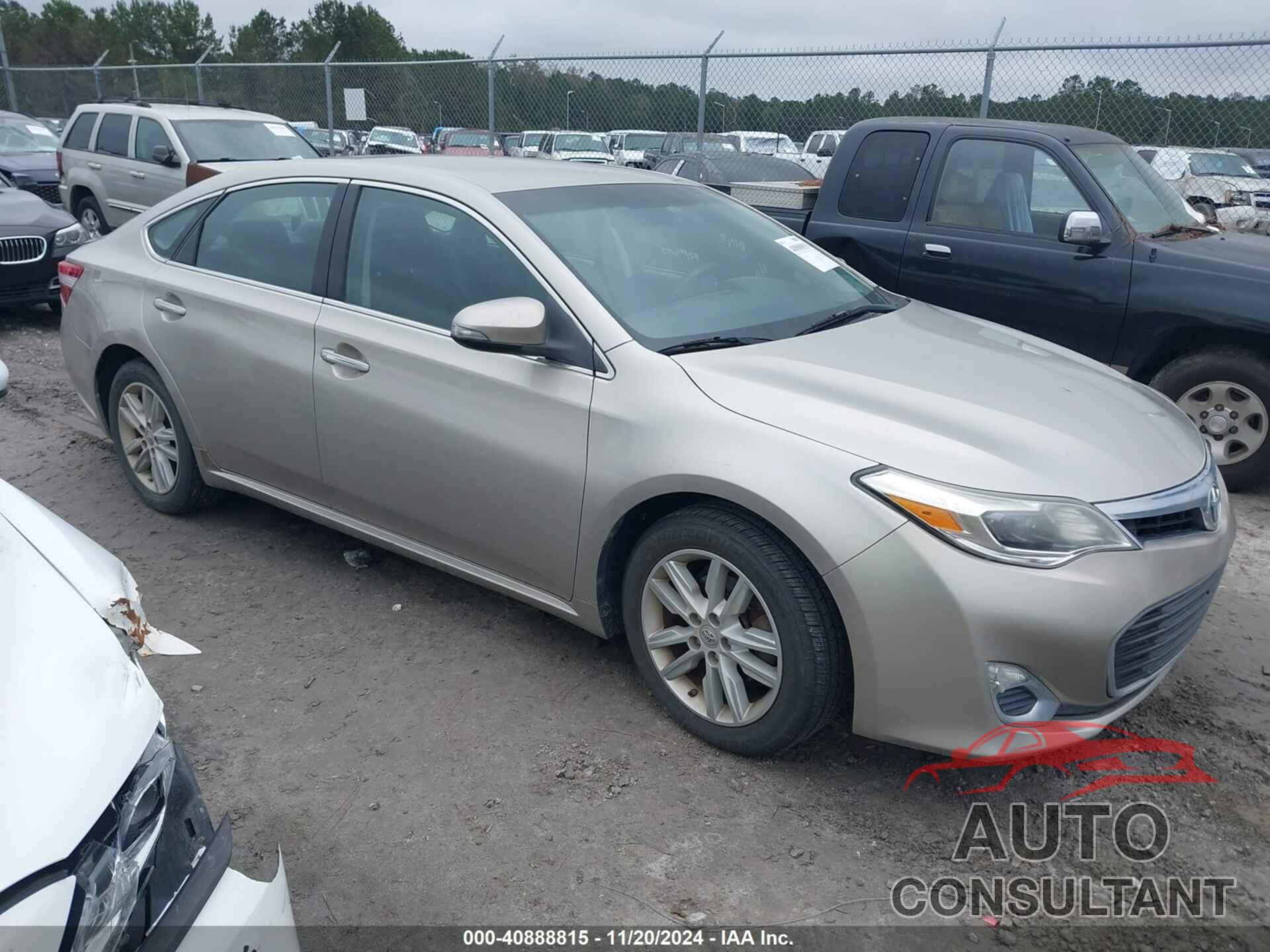 TOYOTA AVALON 2013 - 4T1BK1EBXDU014128