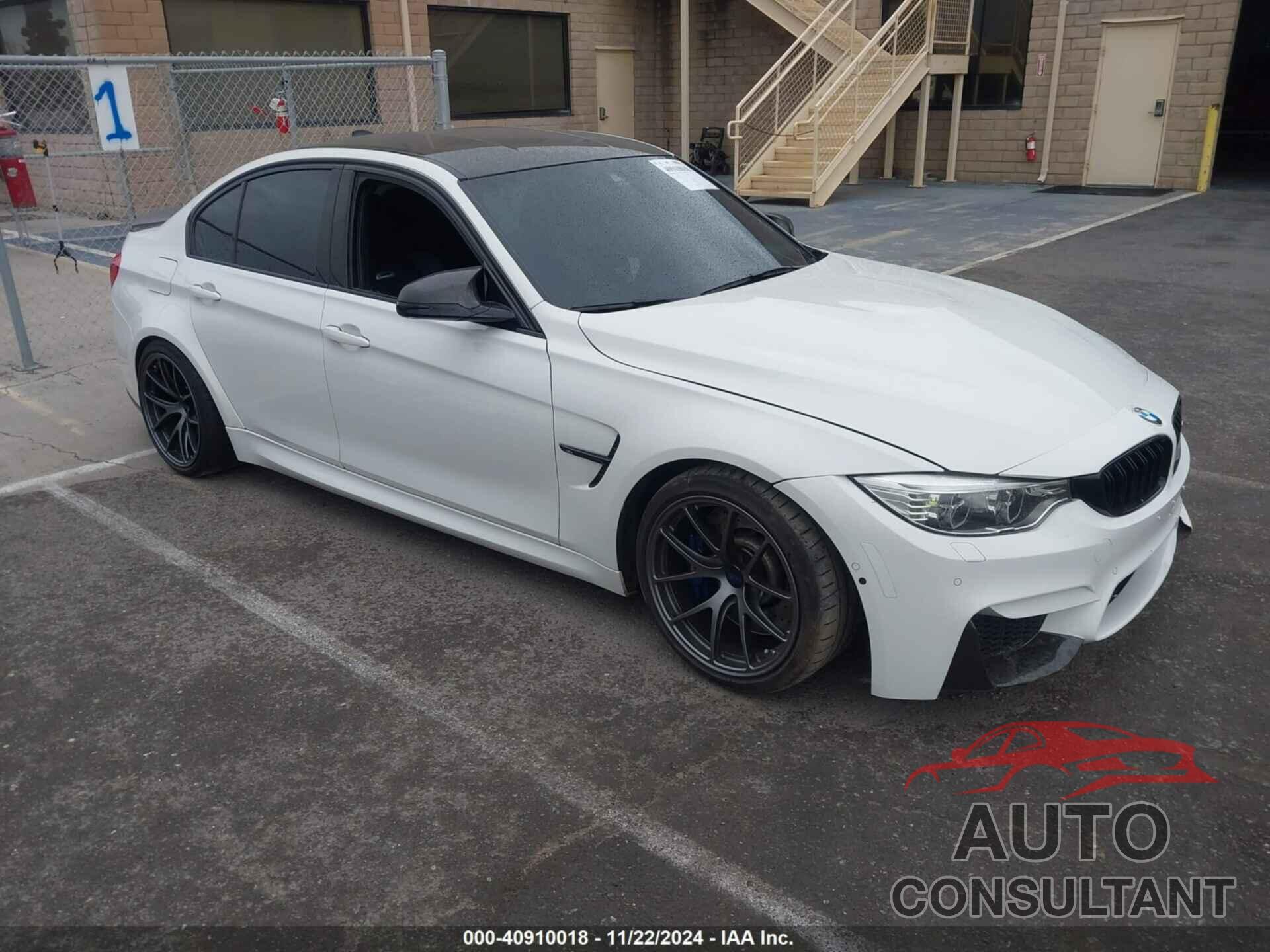 BMW M3 2017 - WBS8M9C55H5G42338