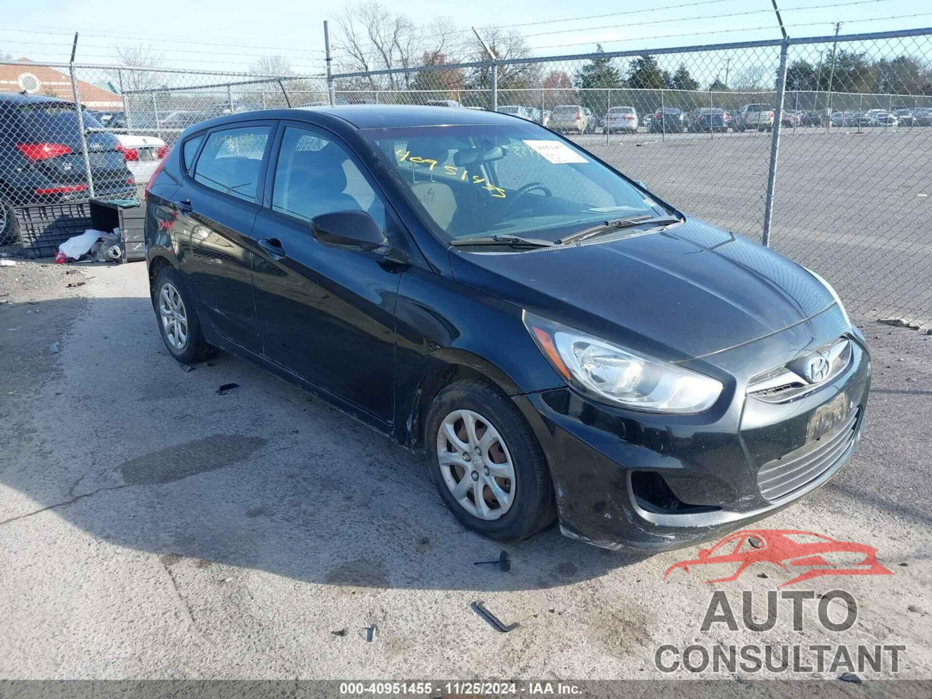 HYUNDAI ACCENT 2014 - KMHCT5AE0EU164145