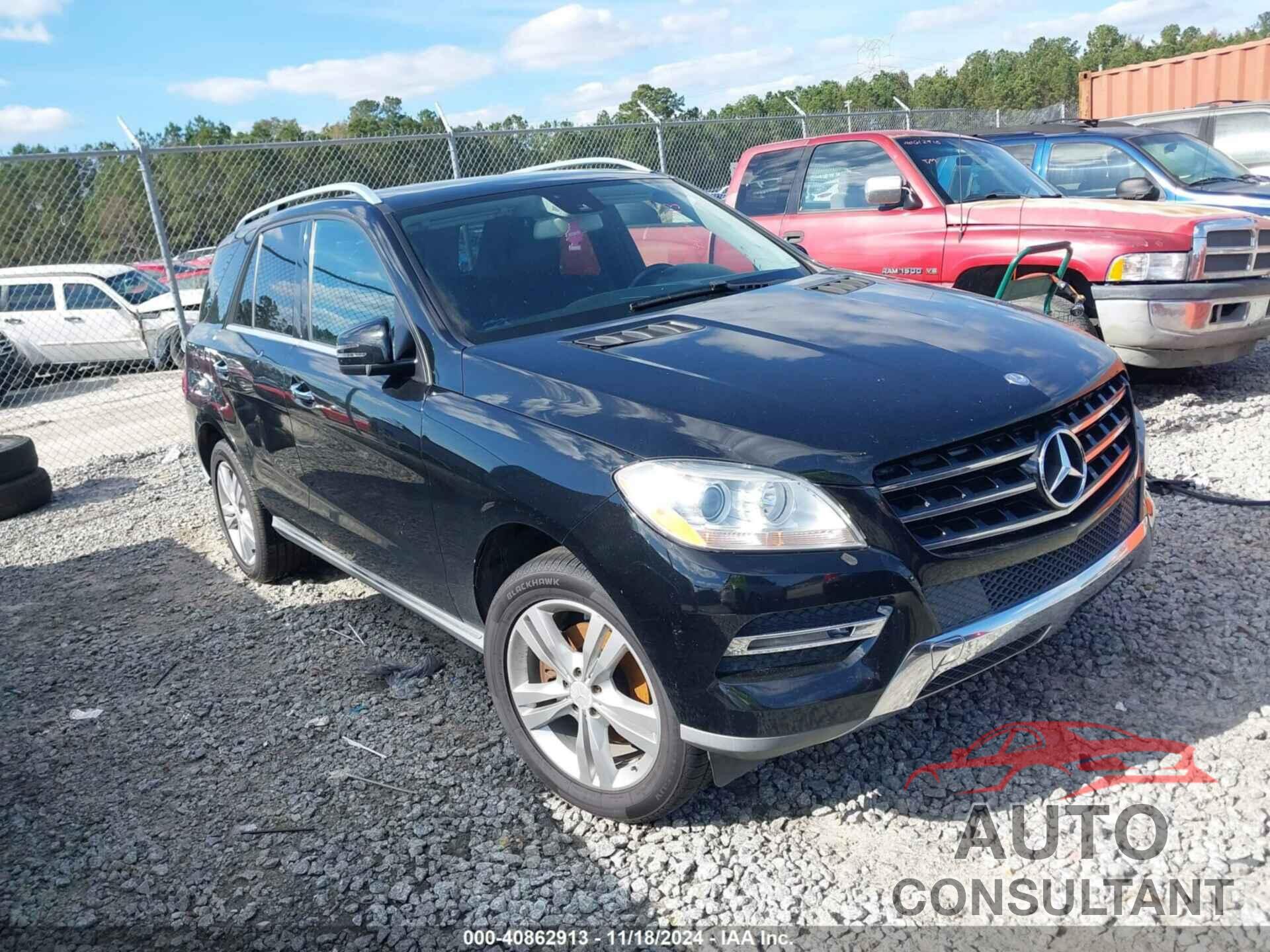 MERCEDES-BENZ ML 350 2013 - 4JGDA5JB9DA205825