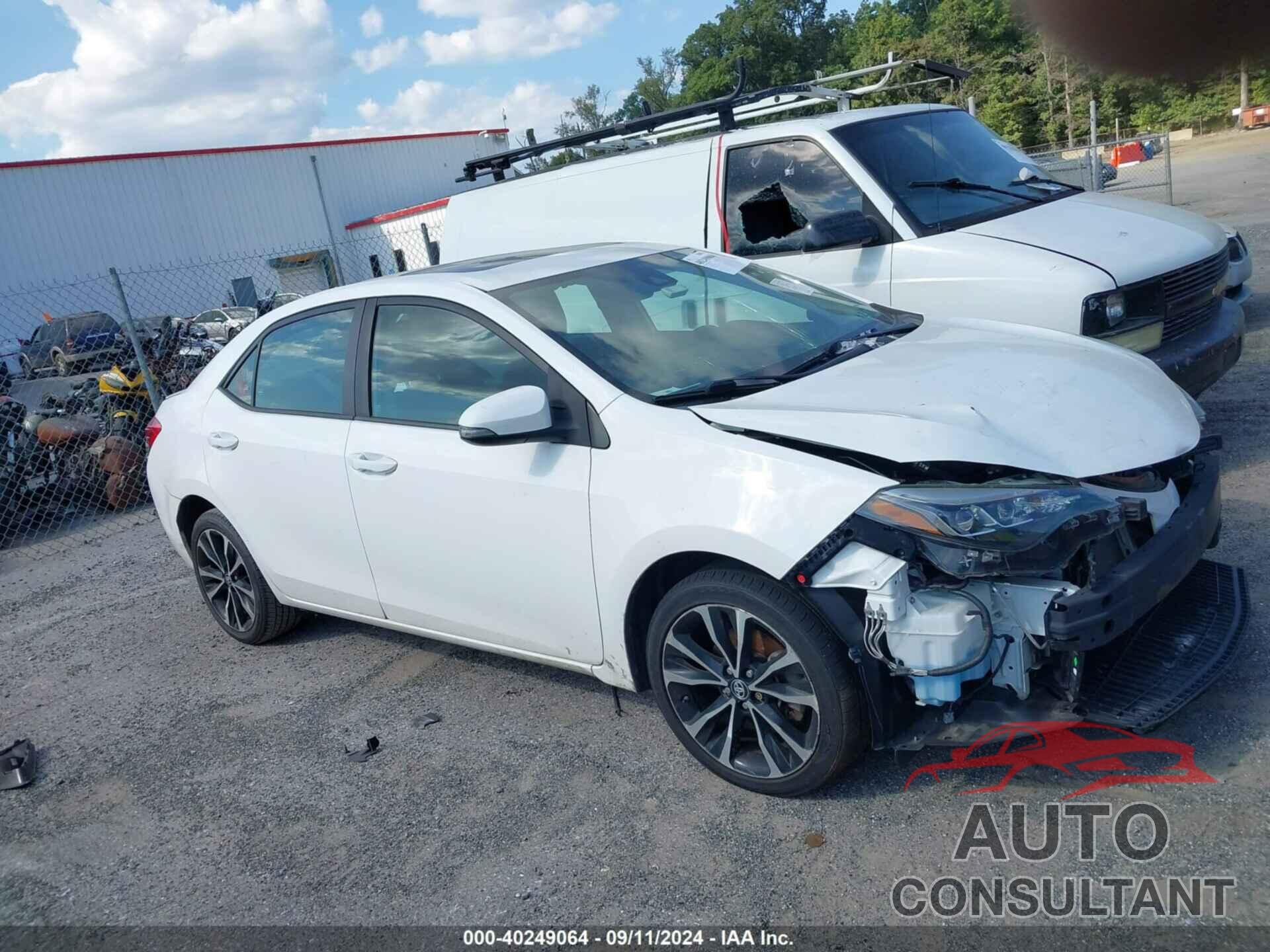 TOYOTA COROLLA 2017 - 2T1BURHE7HC753267