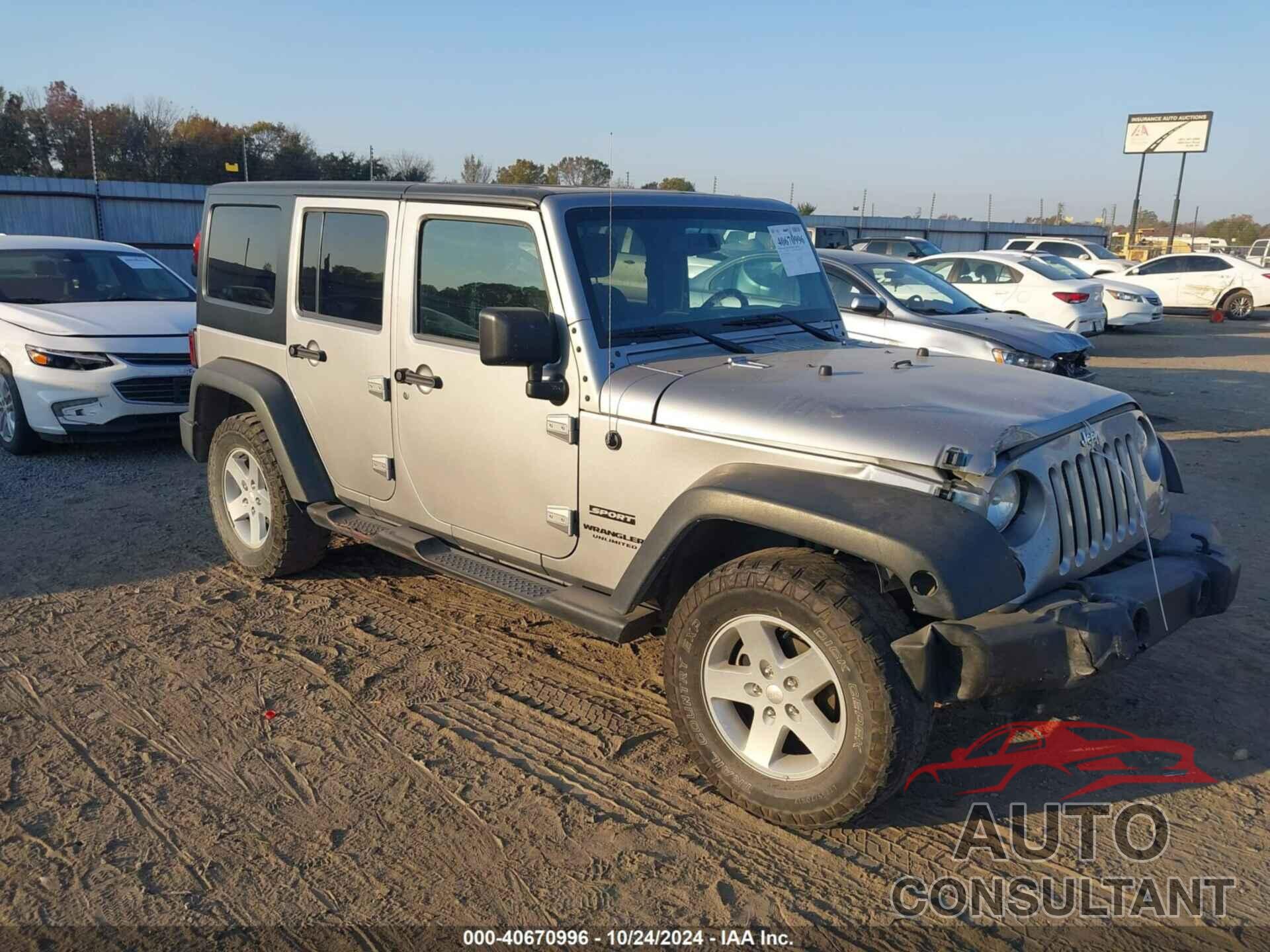 JEEP WRANGLER UNLIMITED 2016 - 1C4BJWDG0GL124813