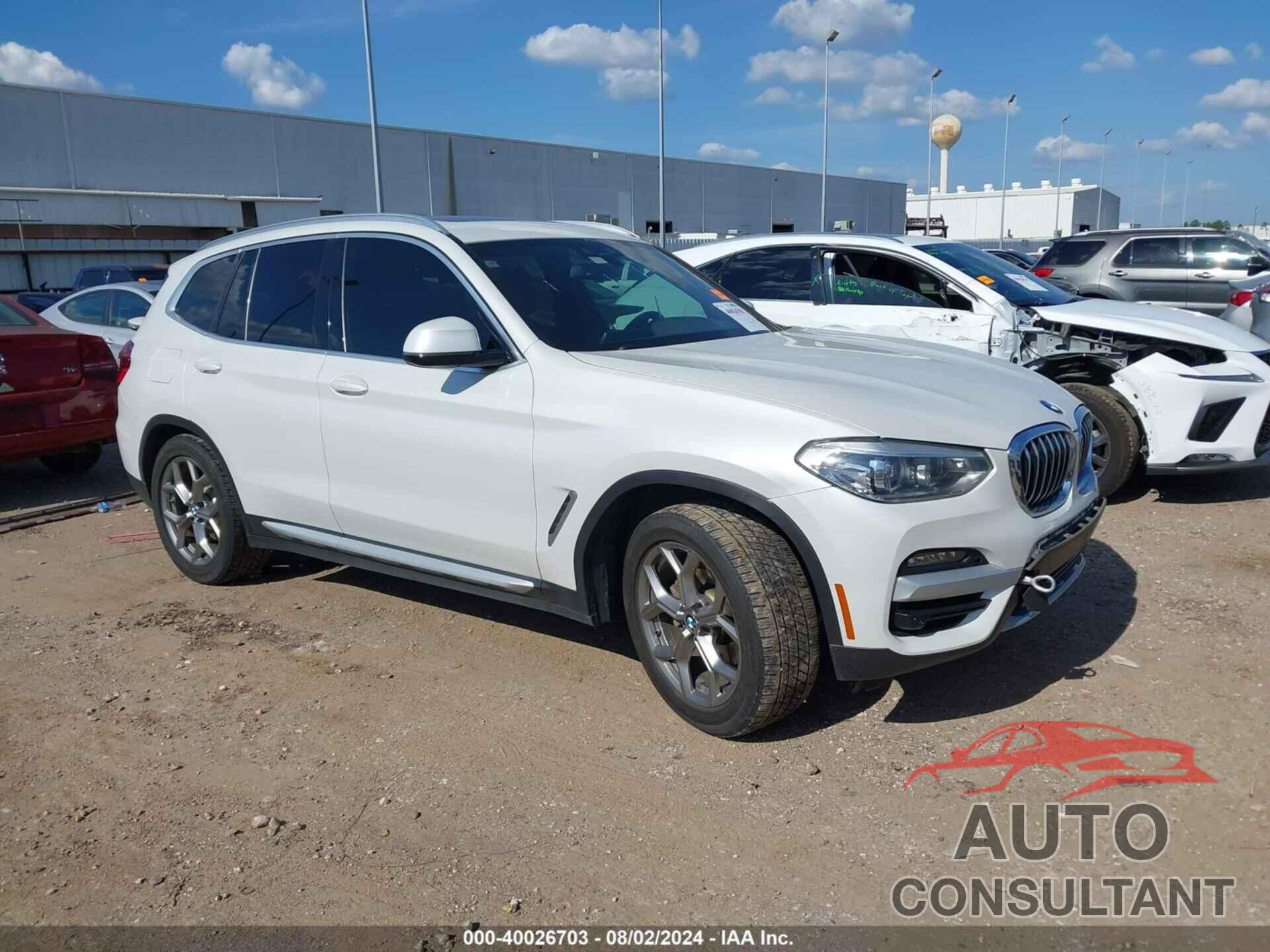 BMW X3 2020 - 5UXTY3C02LLU72785