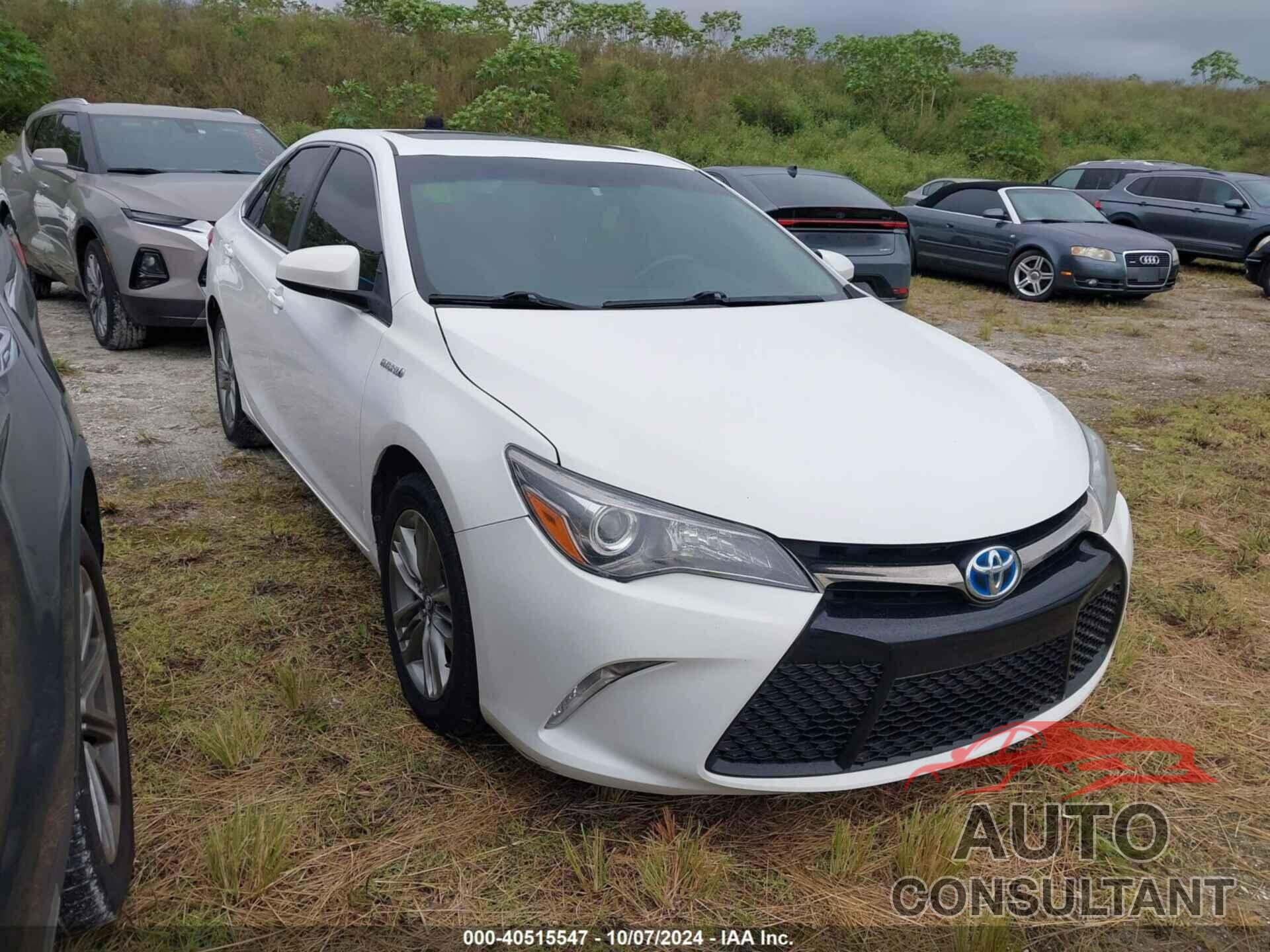 TOYOTA CAMRY HYBRID 2016 - 4T1BD1FK0GU188965