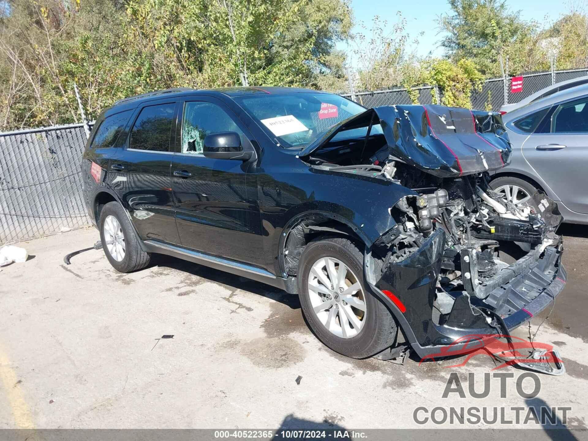 DODGE DURANGO 2021 - 1C4RDJAG3MC549063