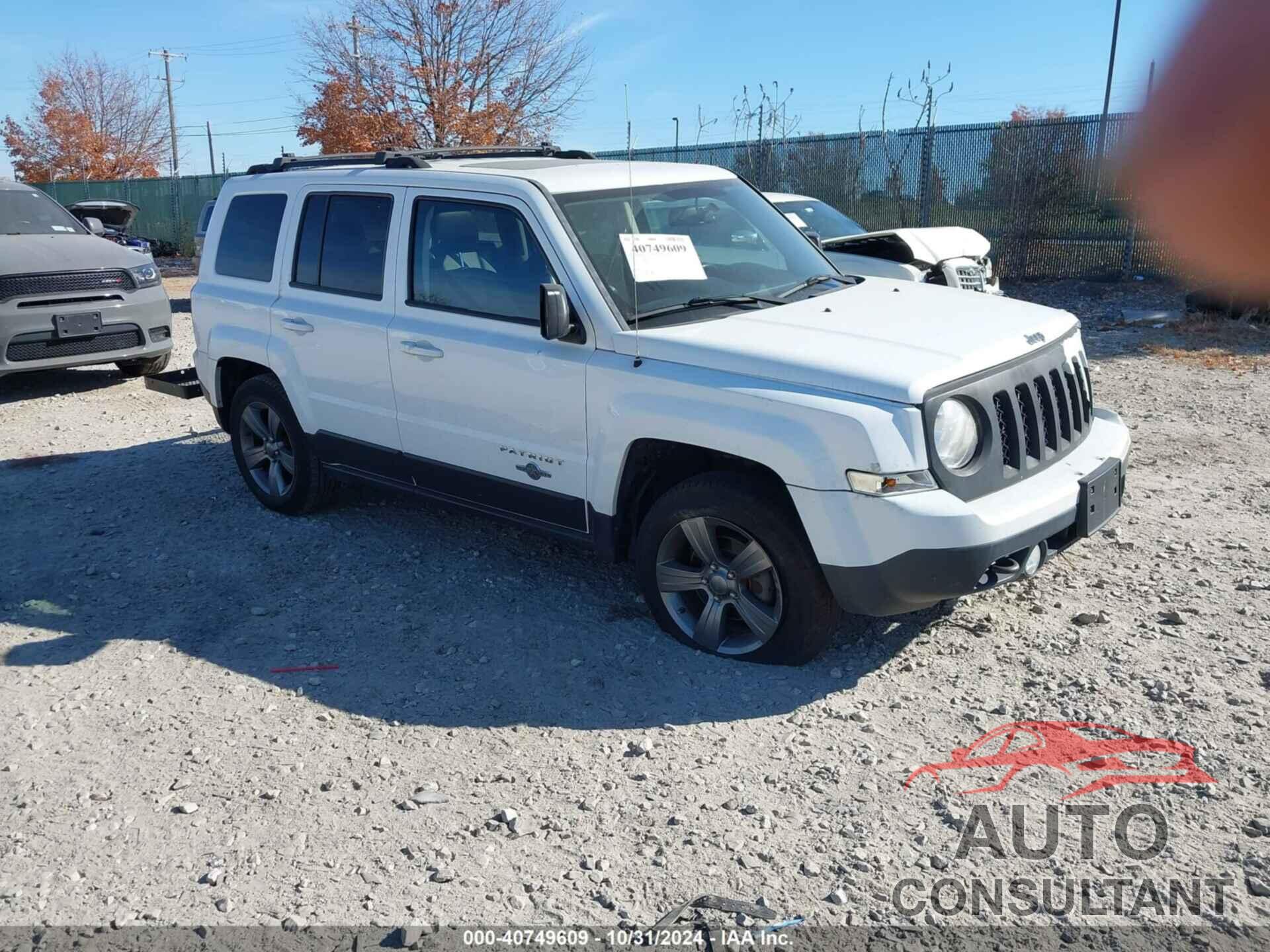 JEEP PATRIOT 2014 - 1C4NJRFB0ED687755