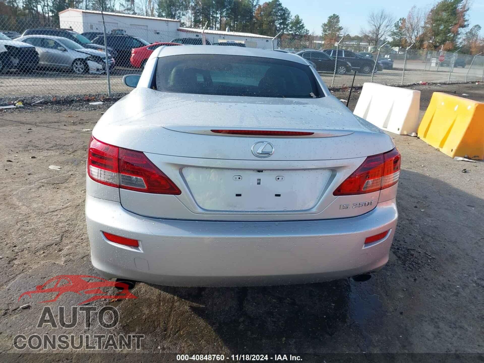 LEXUS IS 250C 2014 - JTHFF2C26E2529755