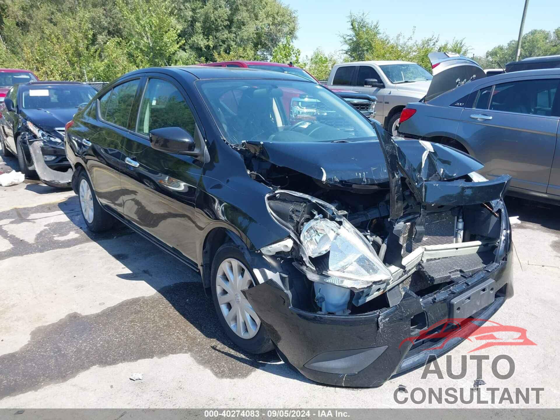 NISSAN VERSA 2019 - 3N1CN7APXKL830819